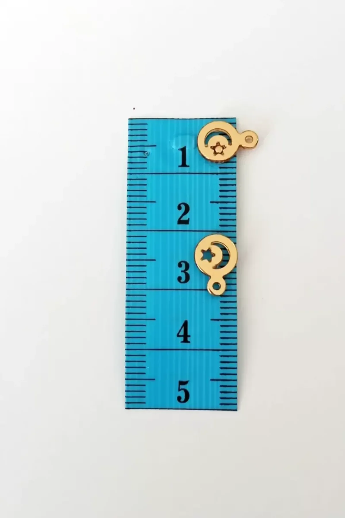 Oya Abiye Bileklik Kolye Pleksi Metalik Plastik Pul Altın Renk 8 gram 85 adet - BNC483 - Just Cheap Store Görsel 2
