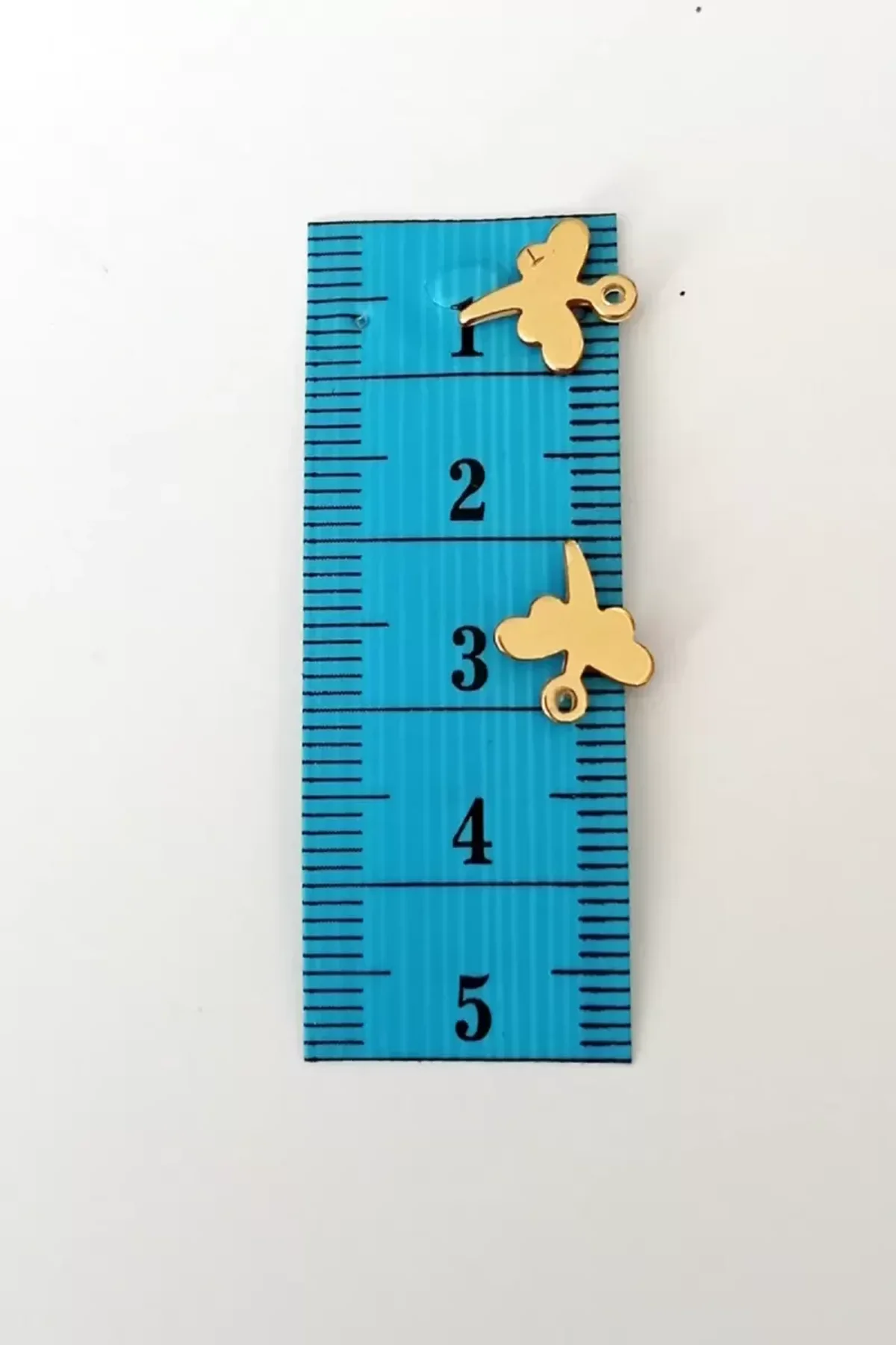 Oya Abiye Bileklik Kolye Pleksi Metalik Plastik Pul Altın Renk 8 gram 90 adet - BNC495 - Just Cheap Store Görsel 2