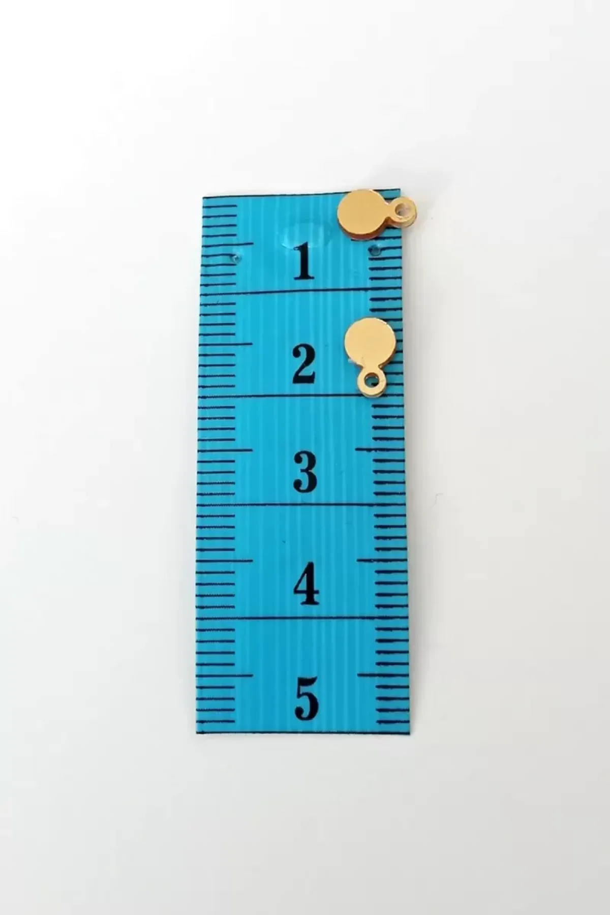 Oya Abiye Bileklik Kolye Pleksi Metalik Plastik Pul Altın Renk 8 gram 150 adet - BNC497 - Just Cheap Store Görsel 2