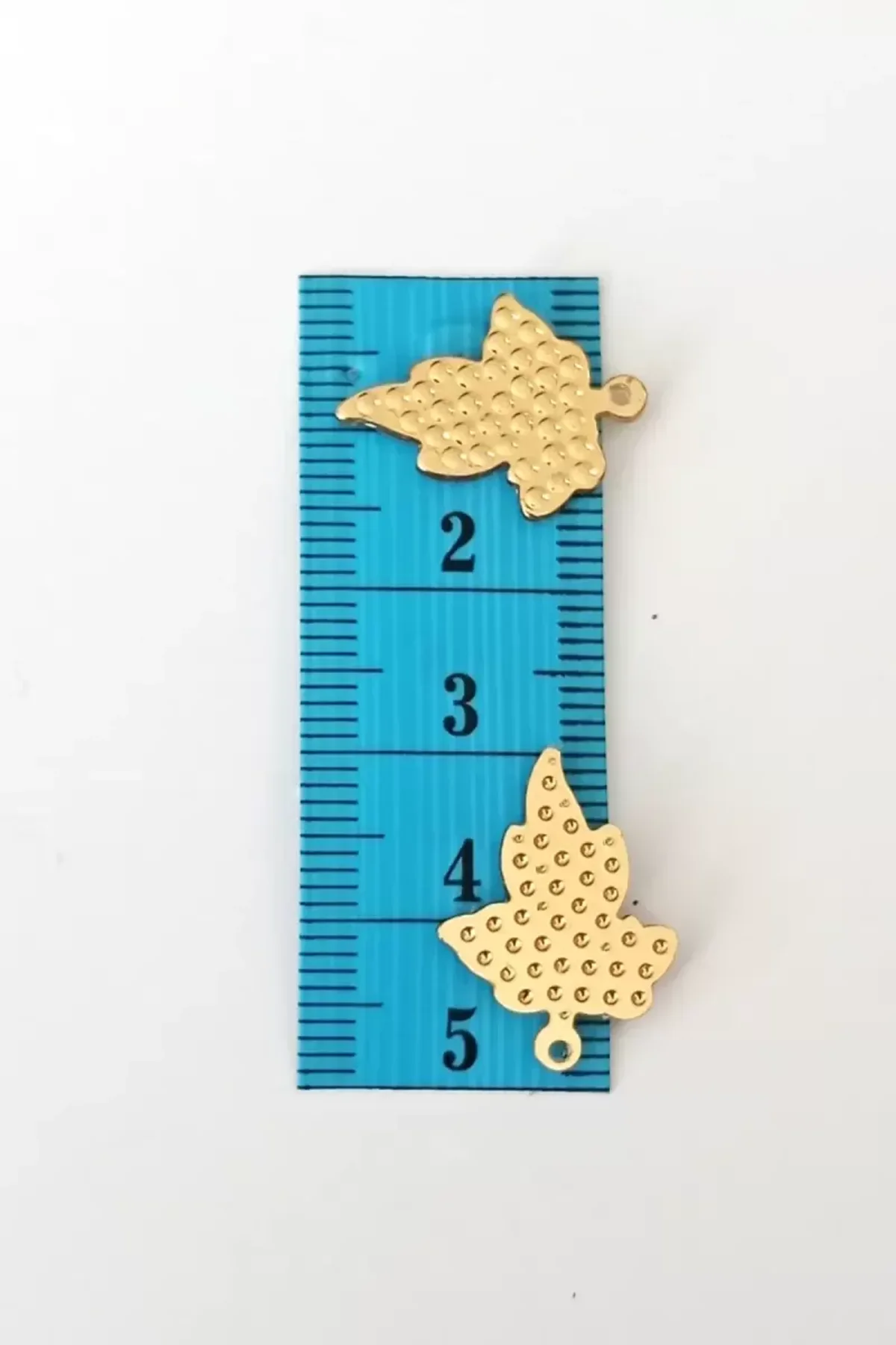 Oya Abiye Bileklik Kolye Pleksi Metalik Plastik Pul Altın Renk 24 gram 150 adet - BNC549 - Just Cheap Store Görsel 2