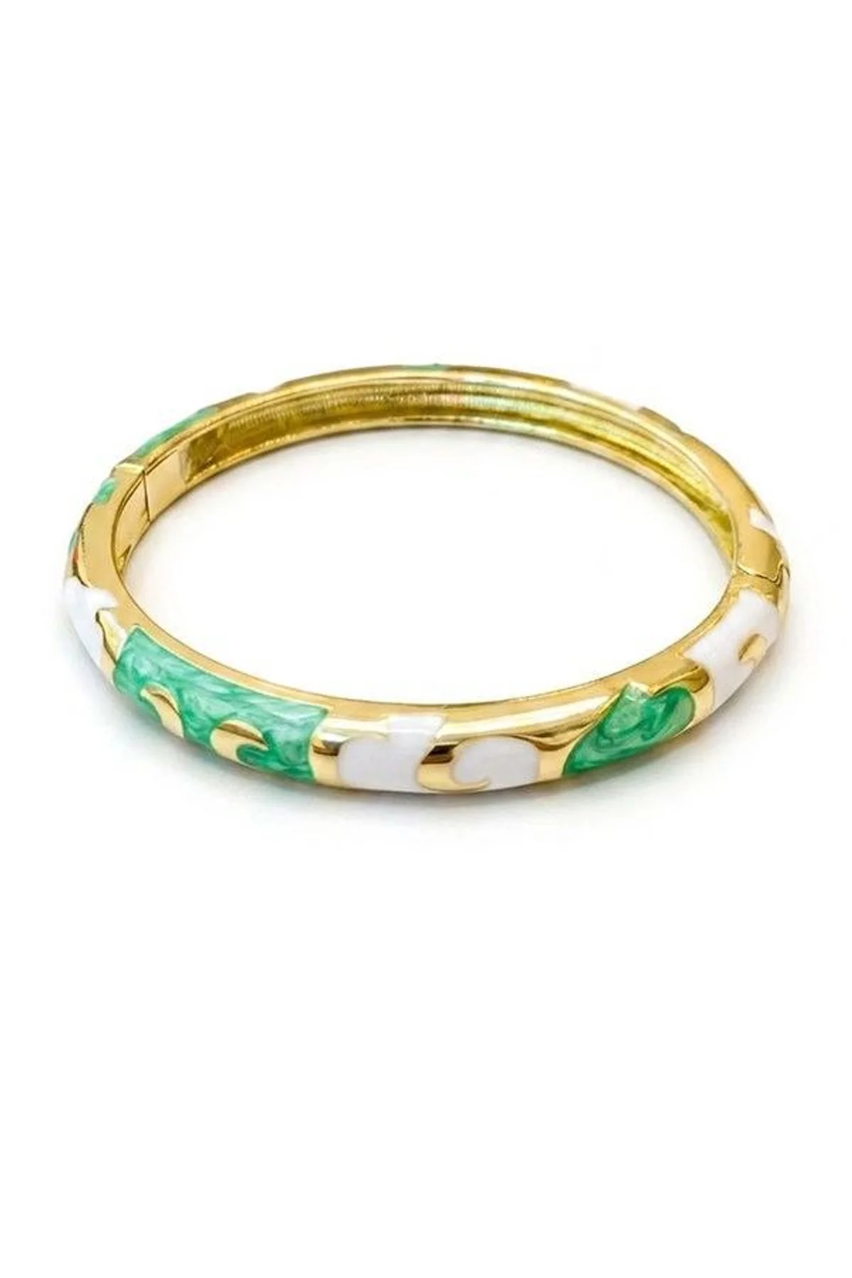 Mineli Bilezik - Yeşil - Just Cheap Store Görsel 2