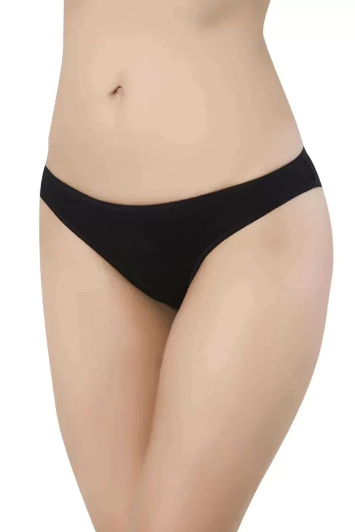 9 adet Süper Eko Set Likralı Kadın Slip Külot Siyah Kırmızı Gri mudanis - Just Cheap Store Görsel 2