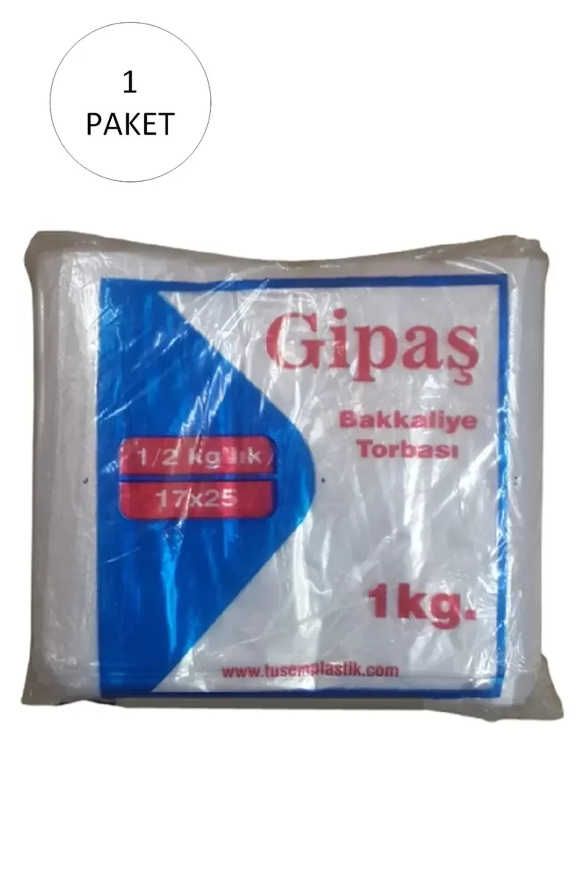 Bakkaliye Naylon Torba 1'kg lık 20x30 cm 1 Paket (Takriben 360 Adet) mudanis