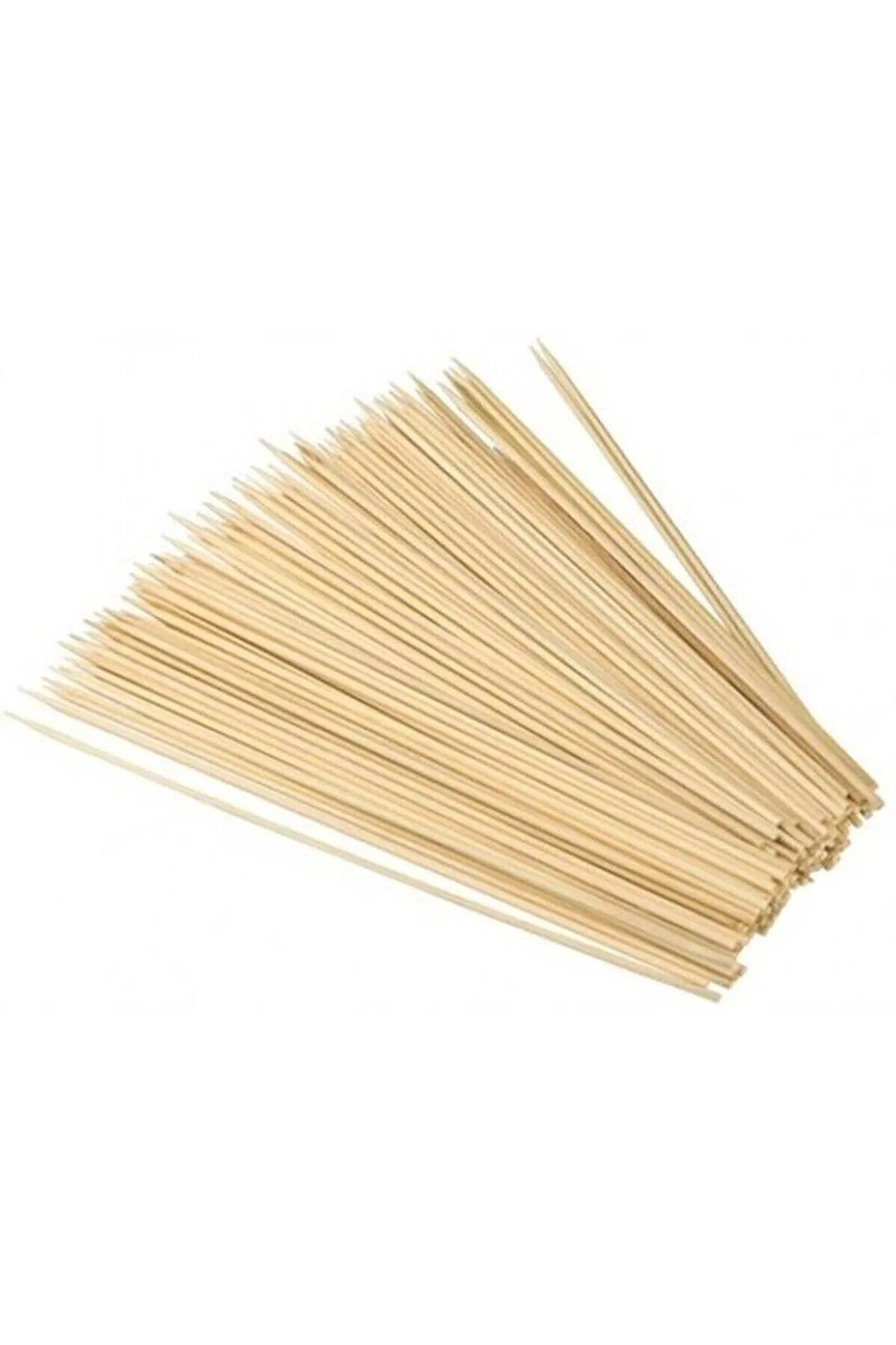 Ahşap Çöp Şiş Çubuğu 25 Cm - 50 Adet mudanis - Just Cheap Store Görsel 3