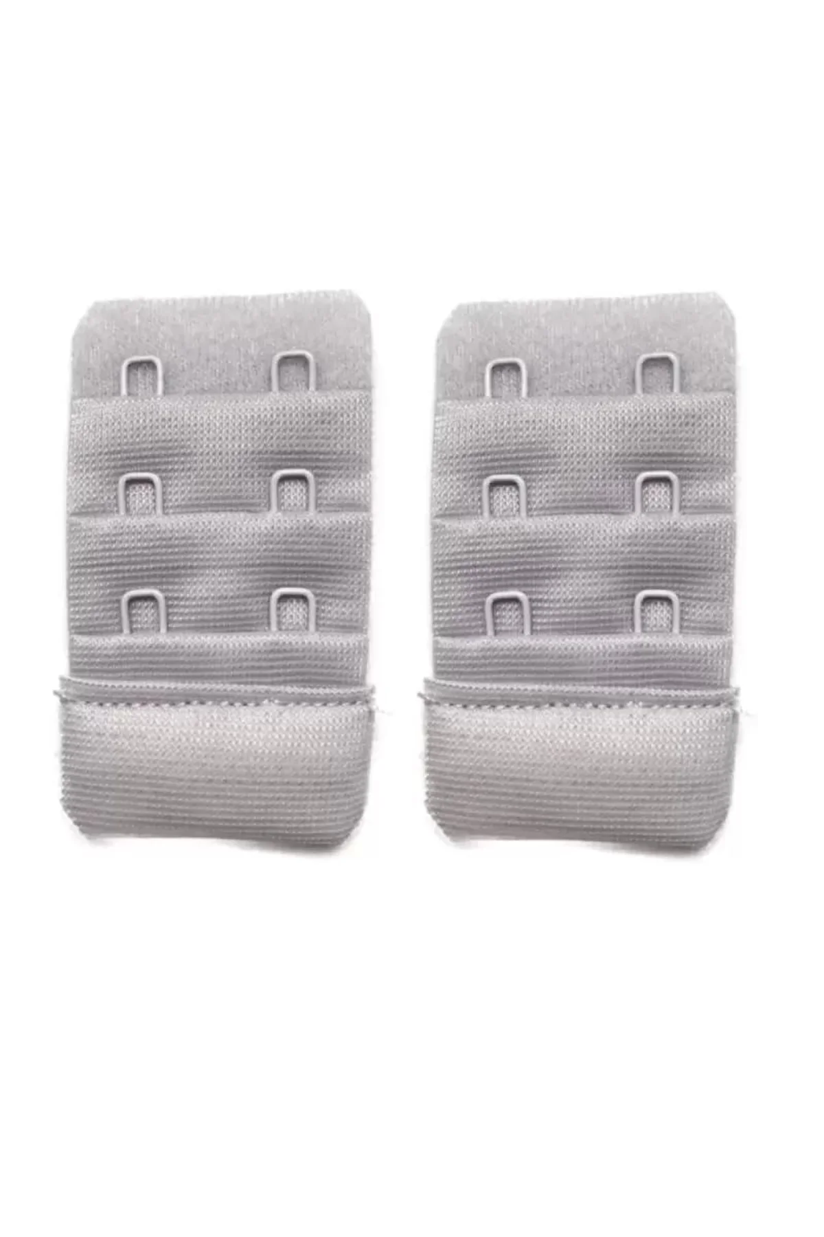 2 Adet Agraf Sütyen Uzatma Kopçası 3 Sıra / 2 Kanca Gri mudanis - Just Cheap Store Görsel 3