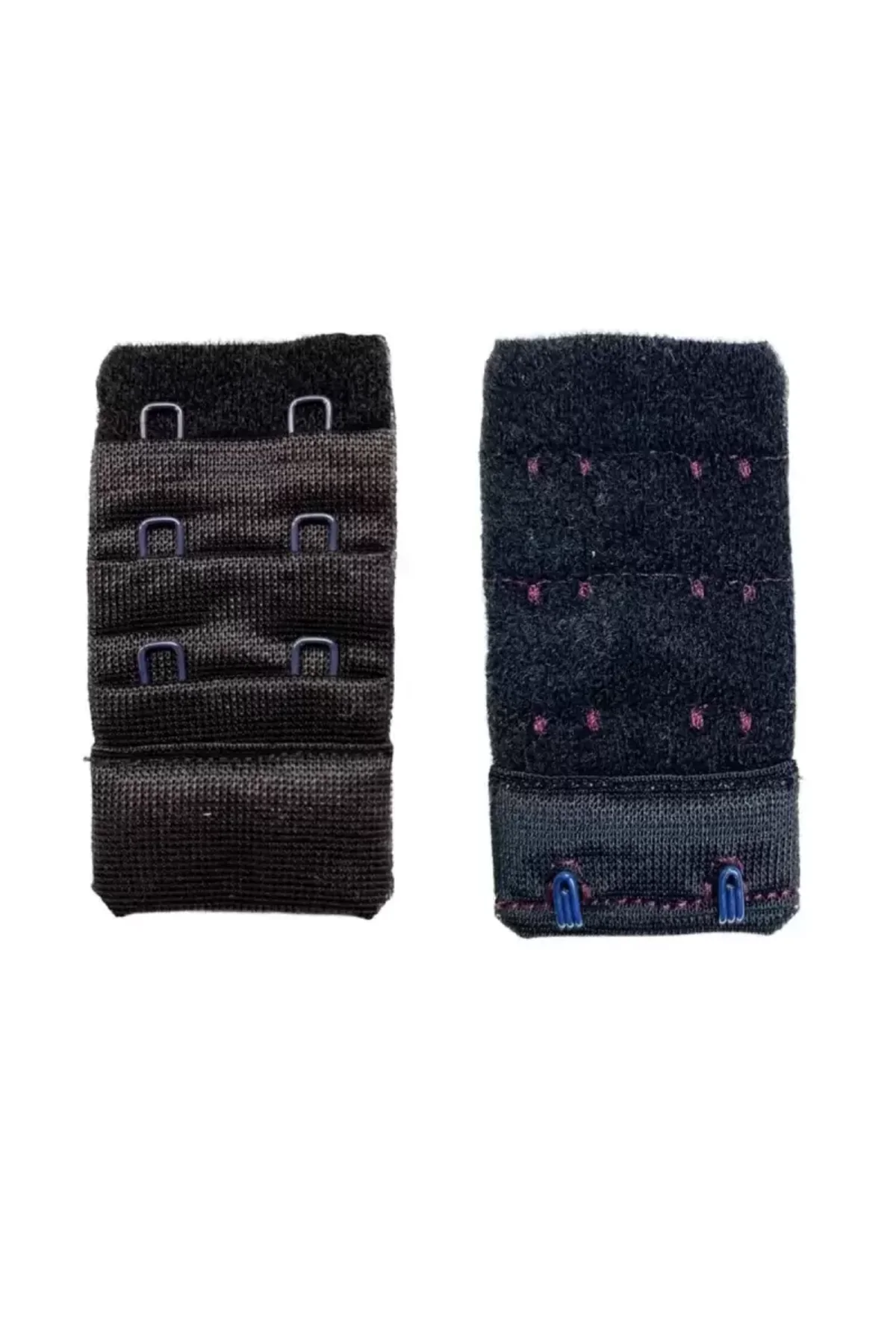 2 Adet Agraf Sütyen Uzatma Kopçası 3 Sıra / 2 Kanca Siyah mudanis - Just Cheap Store Görsel 2