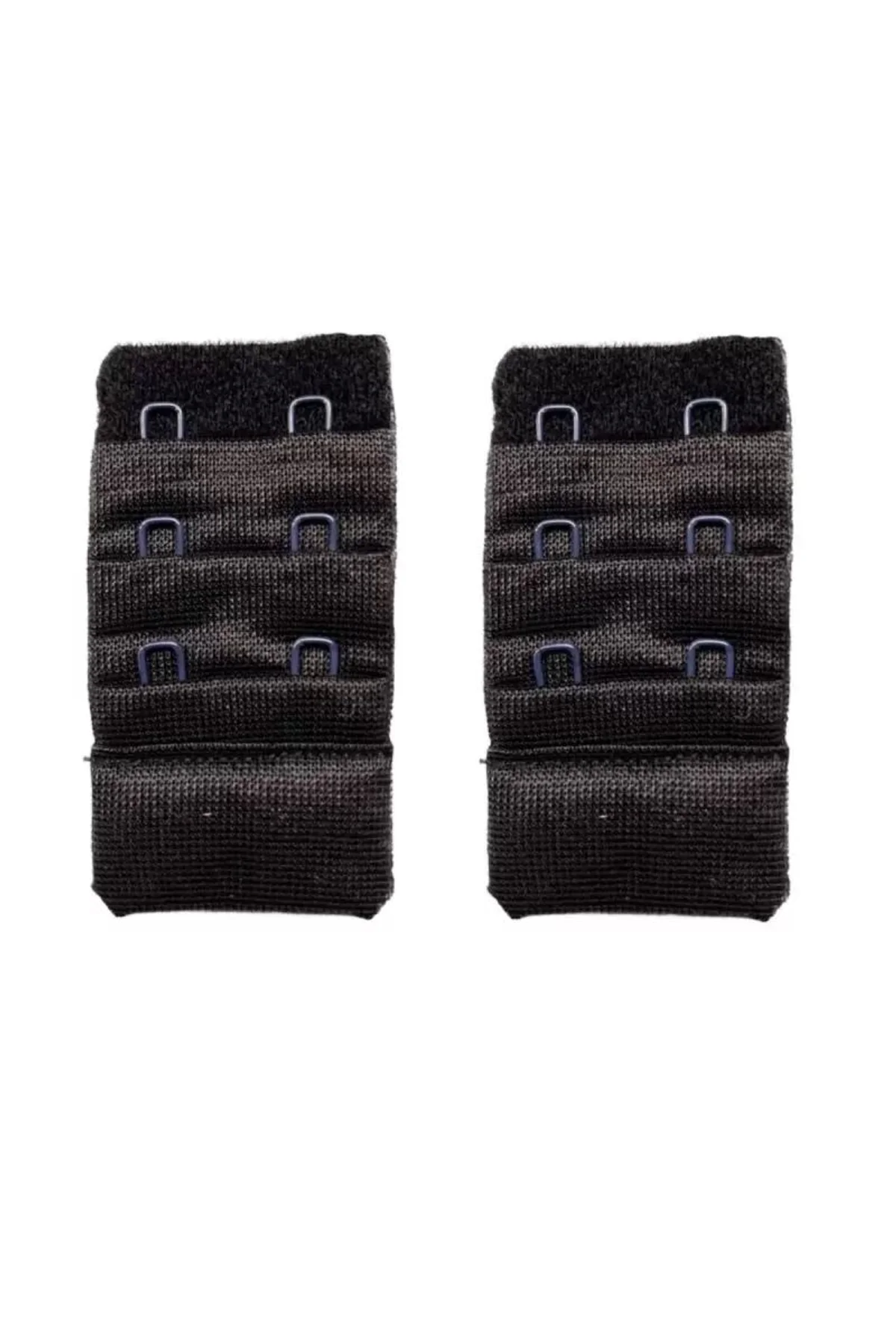 2 Adet Agraf Sütyen Uzatma Kopçası 3 Sıra / 2 Kanca Siyah mudanis - Just Cheap Store Görsel 3