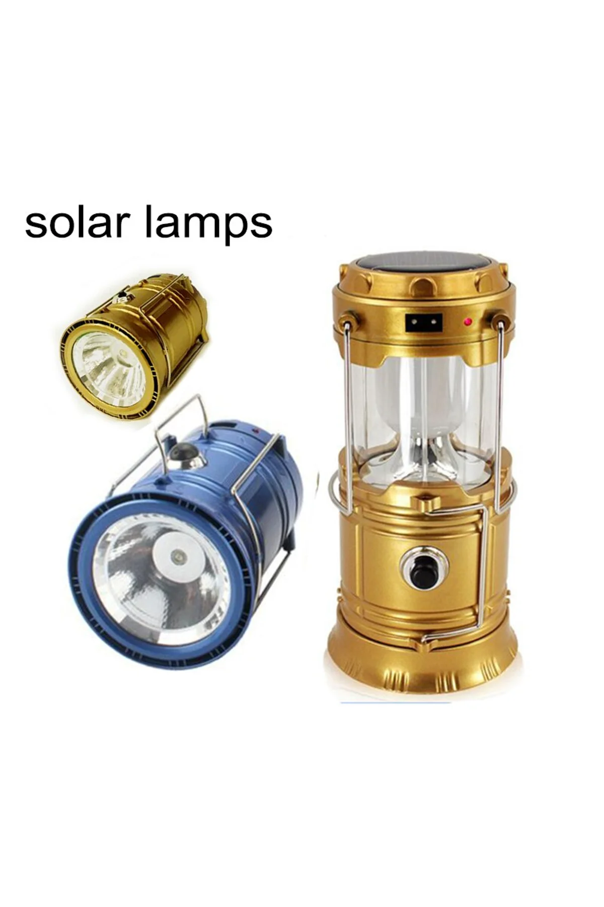 Güneş Enerjili Açılır Kapanır Kamp Lambası - Just Cheap Store Görsel 3
