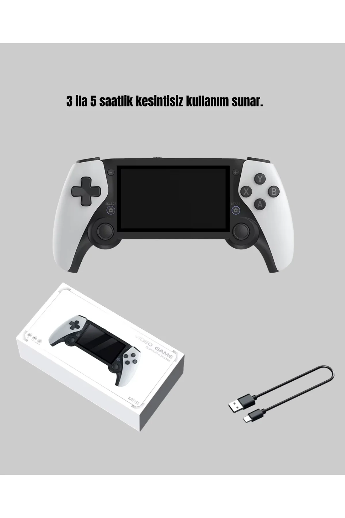 Taşınabilir Retro Oyun Konsolu – 4.3 İnç Ekran, 64 Gb Hafıza Ve Klasik Oyun Arşivi - Just Cheap Store Görsel 5