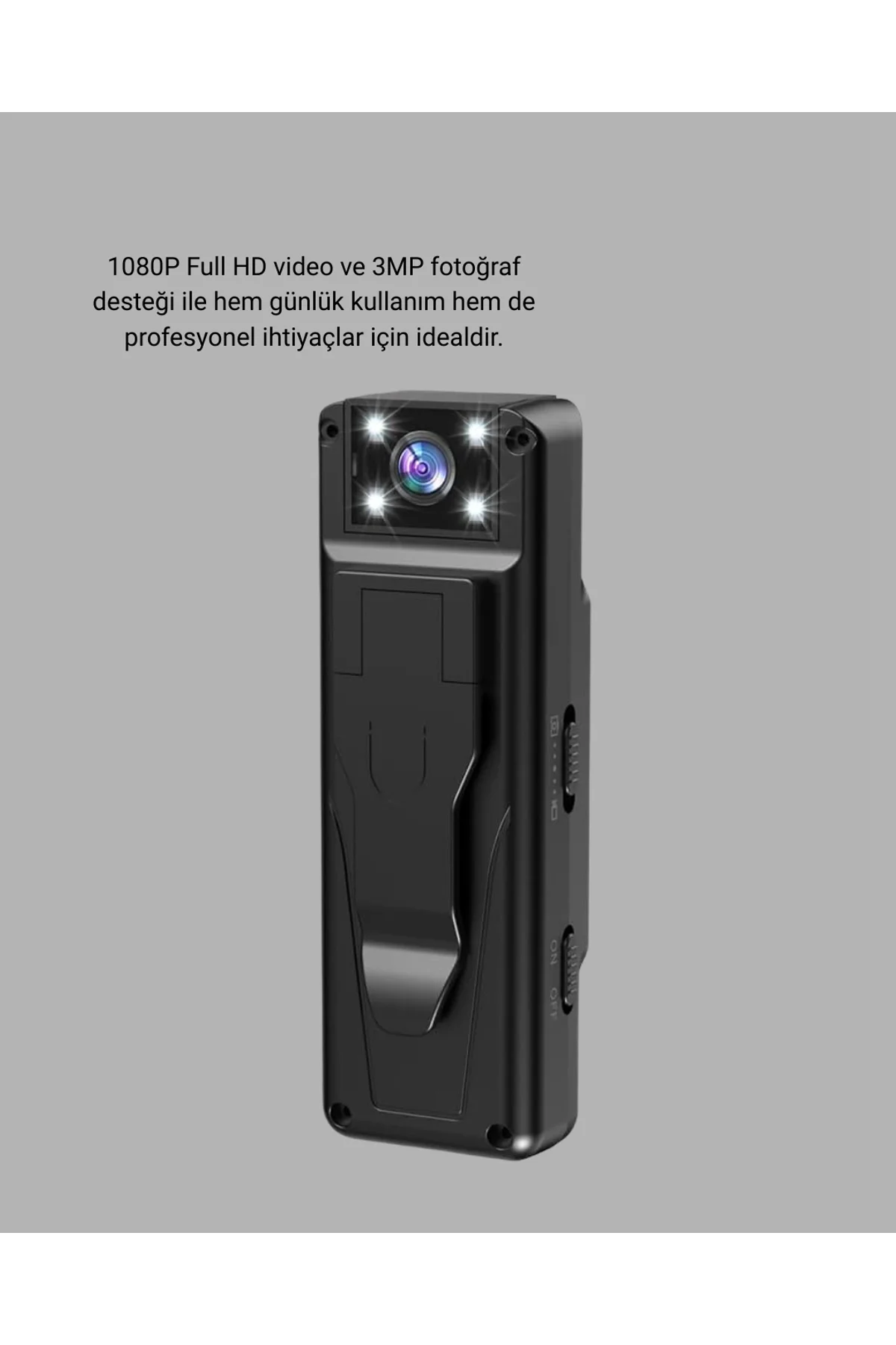 180 Derece Dönebilen Mini Kamera Full Hd Tft Ekran Hareket Sensörlü (kopya) - Just Cheap Store Görsel 2