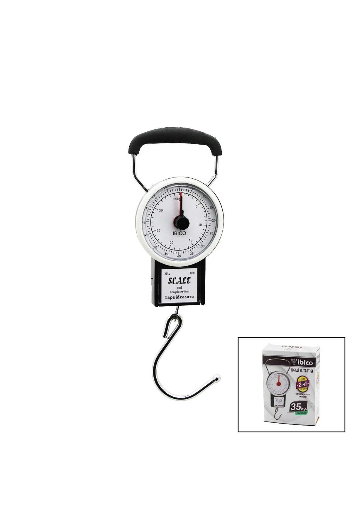 SCALE 2İN1 İBRELİ KANTAR - METRE - Just Cheap Store Görsel 2