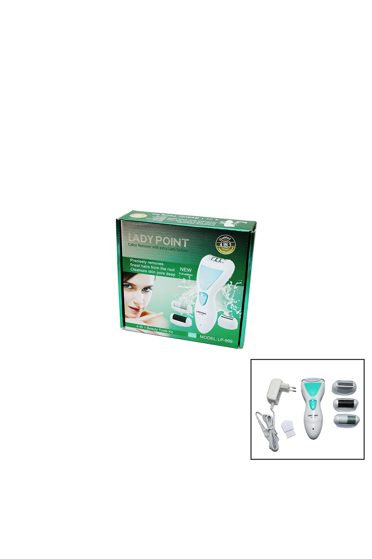 4IN1 BAŞLIKLI EPİLASYON MAKİNESİ