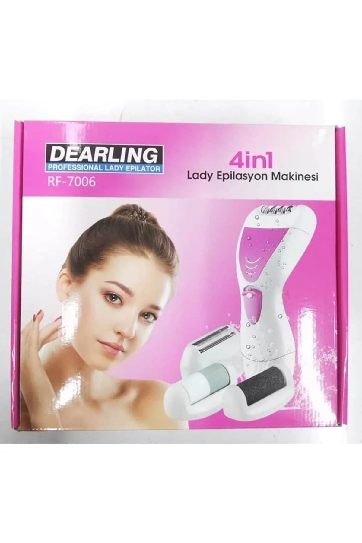 4 In 1 Su Geçirmez Epilasyon Aleti Epilatör Cihazı Tüy Alma Makinesi Topuk Törpüsü - Just Cheap Store Görsel 4