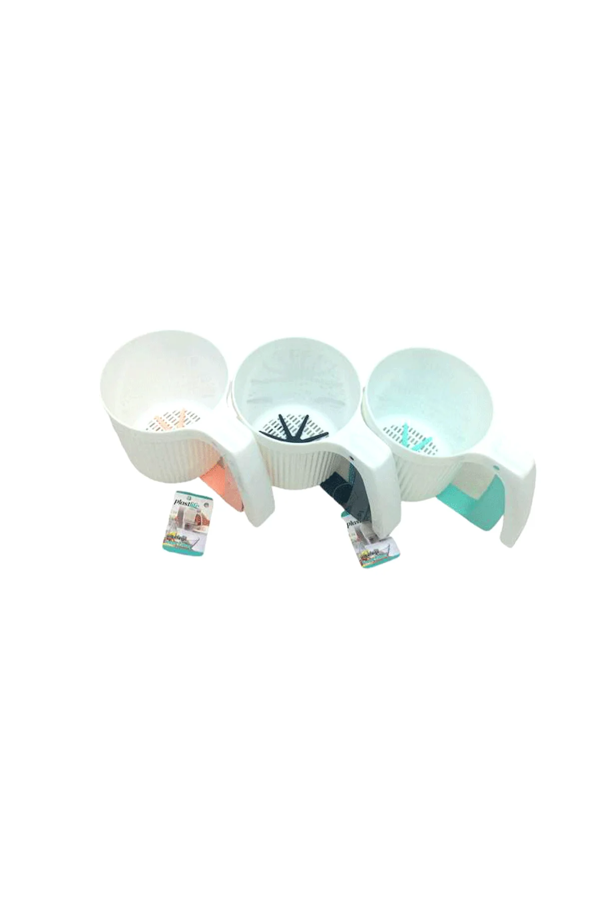 PLASTİK PRATİK ÇEVİRMELİ UN ELEK - Just Cheap Store Görsel 2