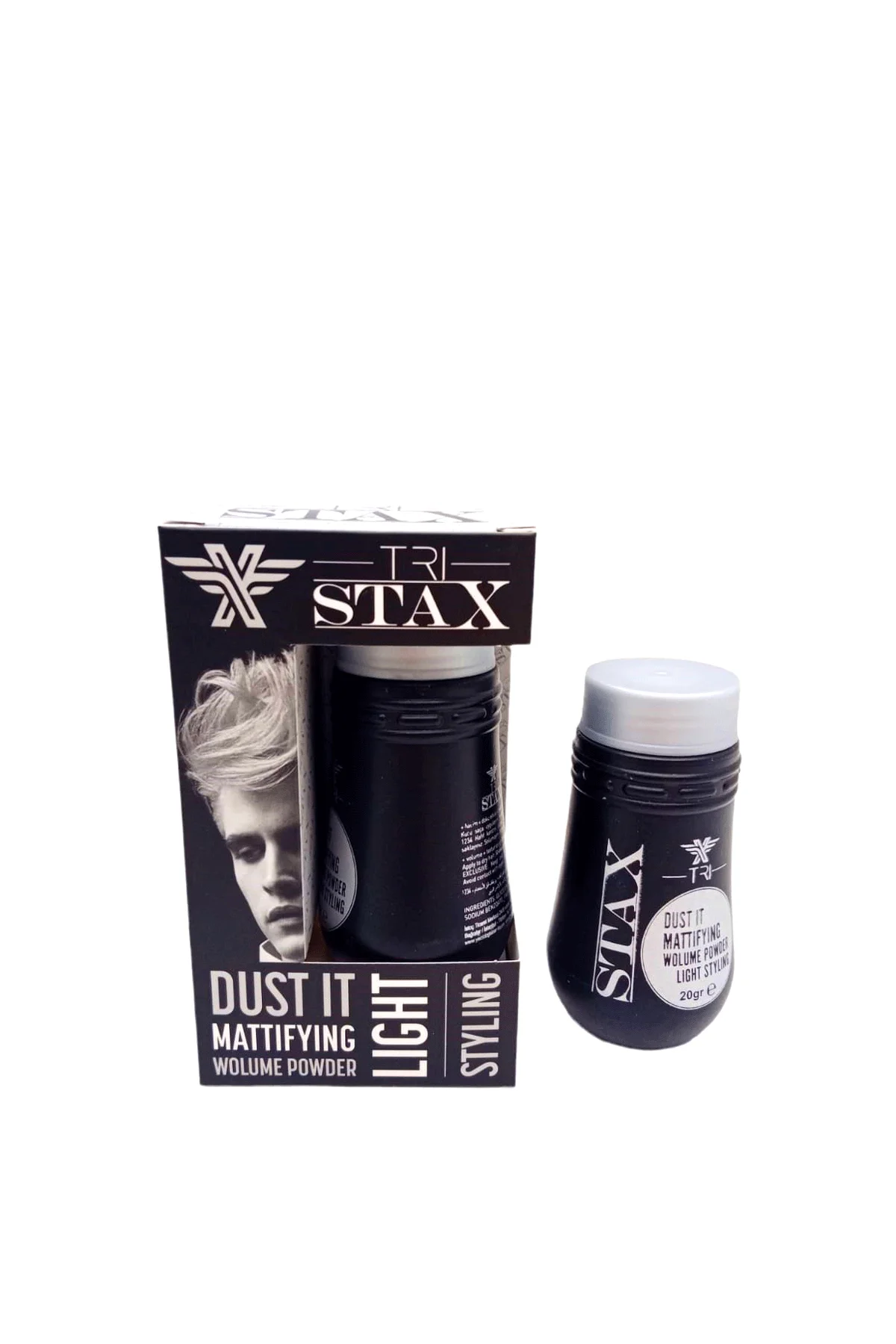 STAX WAX LIGHT PUDRA SİYAH KUTU SAÇ ŞEKİLLENDİRİCİ 20GR