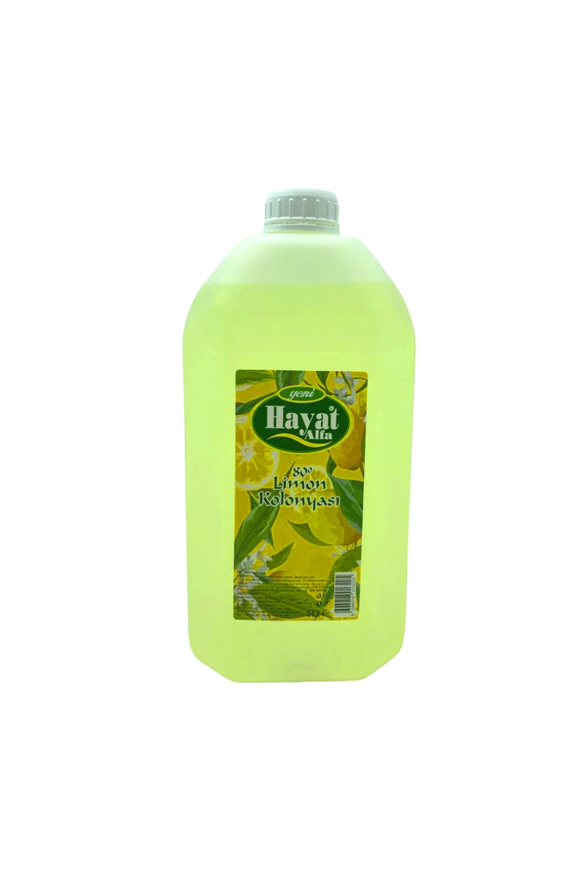 HAYAT 5LT LİMON KOLONYA BİDON