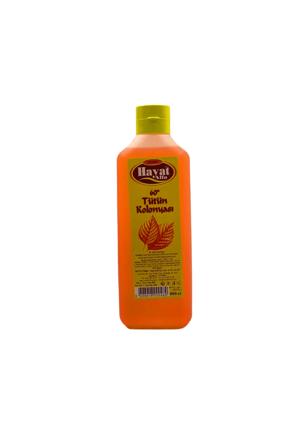 HAYAT 900ML TÜTÜN KOLONYA BİDON