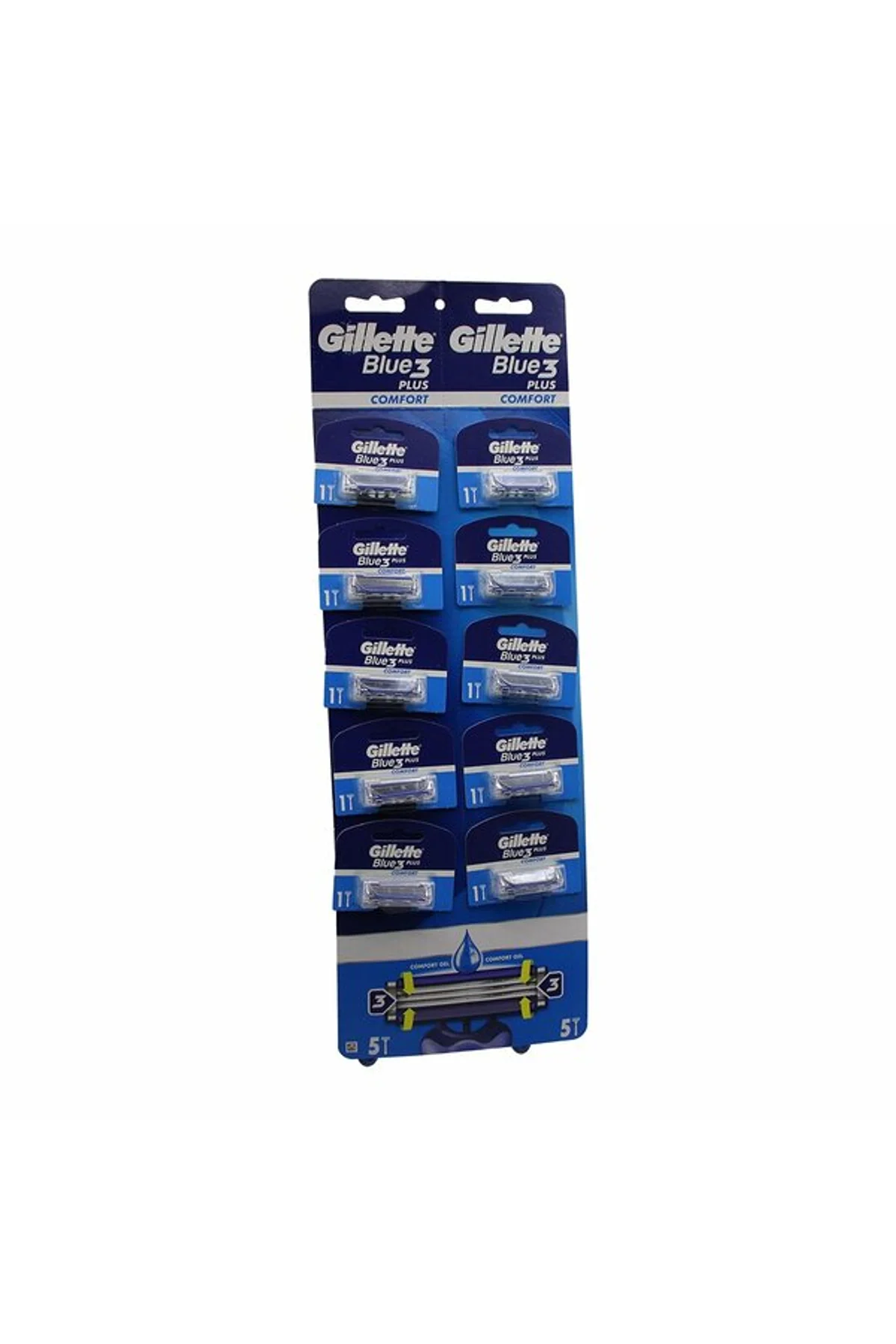 GİLLETTE BLUE3 JİLET KARTELALI 10 PARÇA