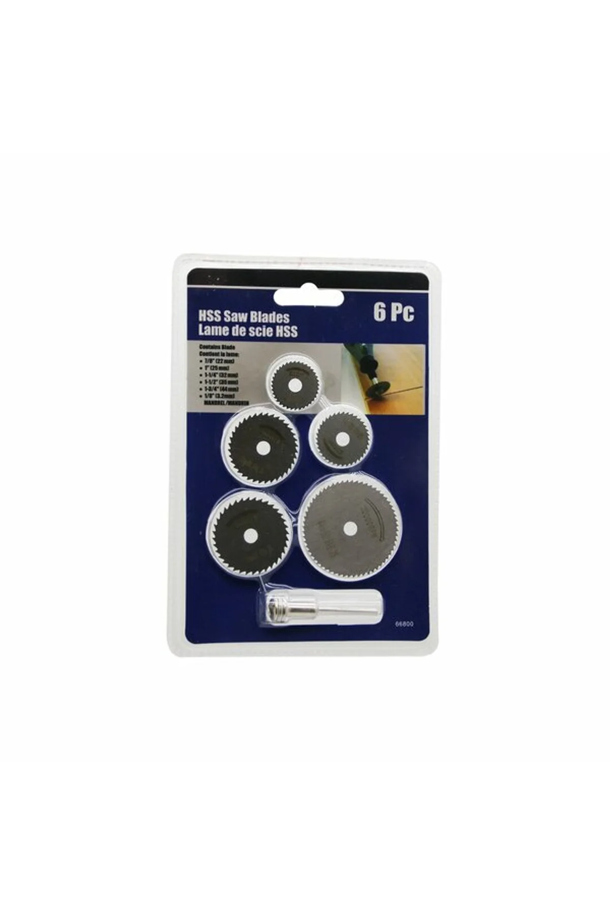 6 PARÇA MİNİ YUVARLAK TESTERE BIÇAKLARI 22---44MM (4741) - Just Cheap Store Görsel 2