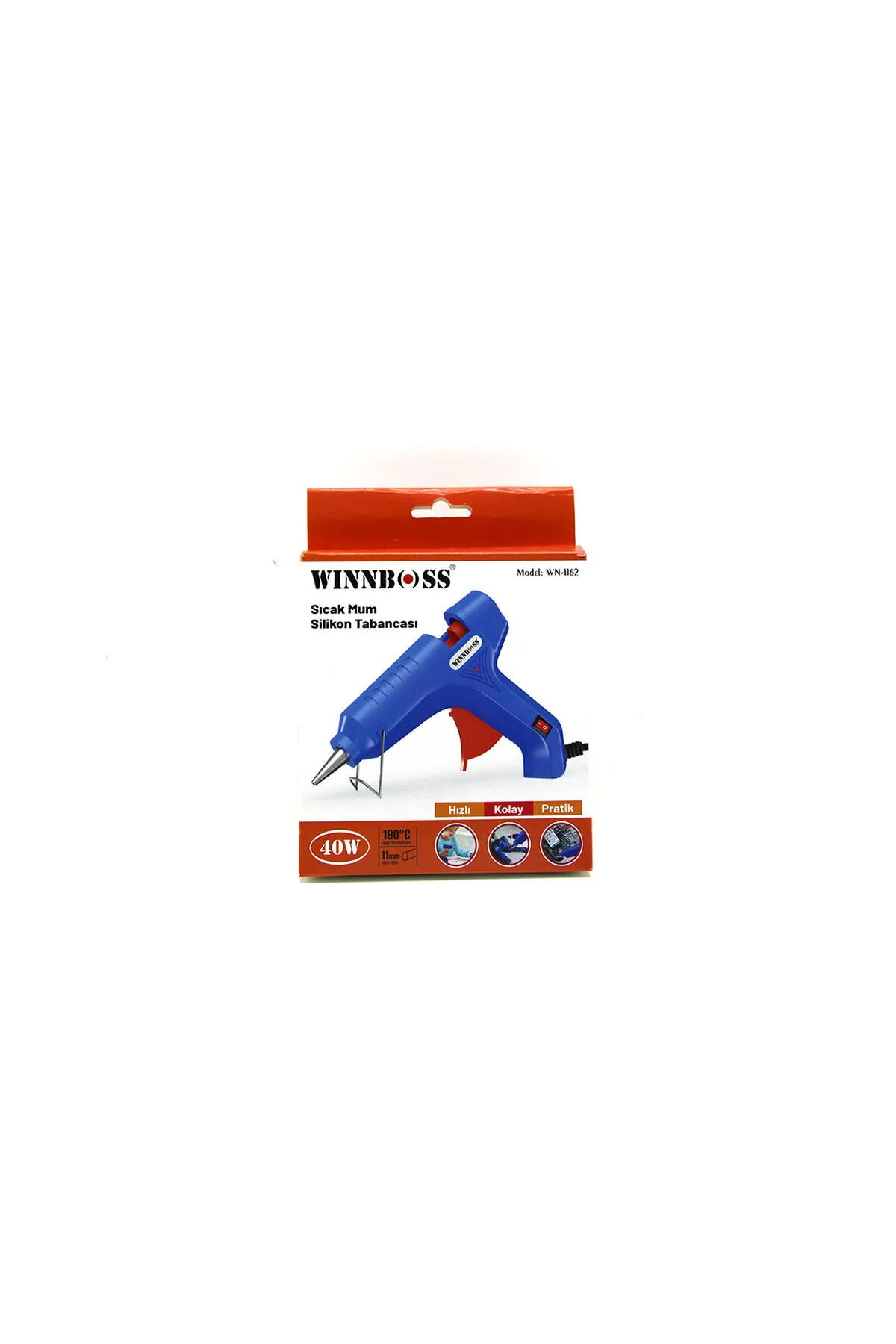 40W ANAHTARLI SICAK SİLİKON TABANCASI (4741) - Just Cheap Store Görsel 3
