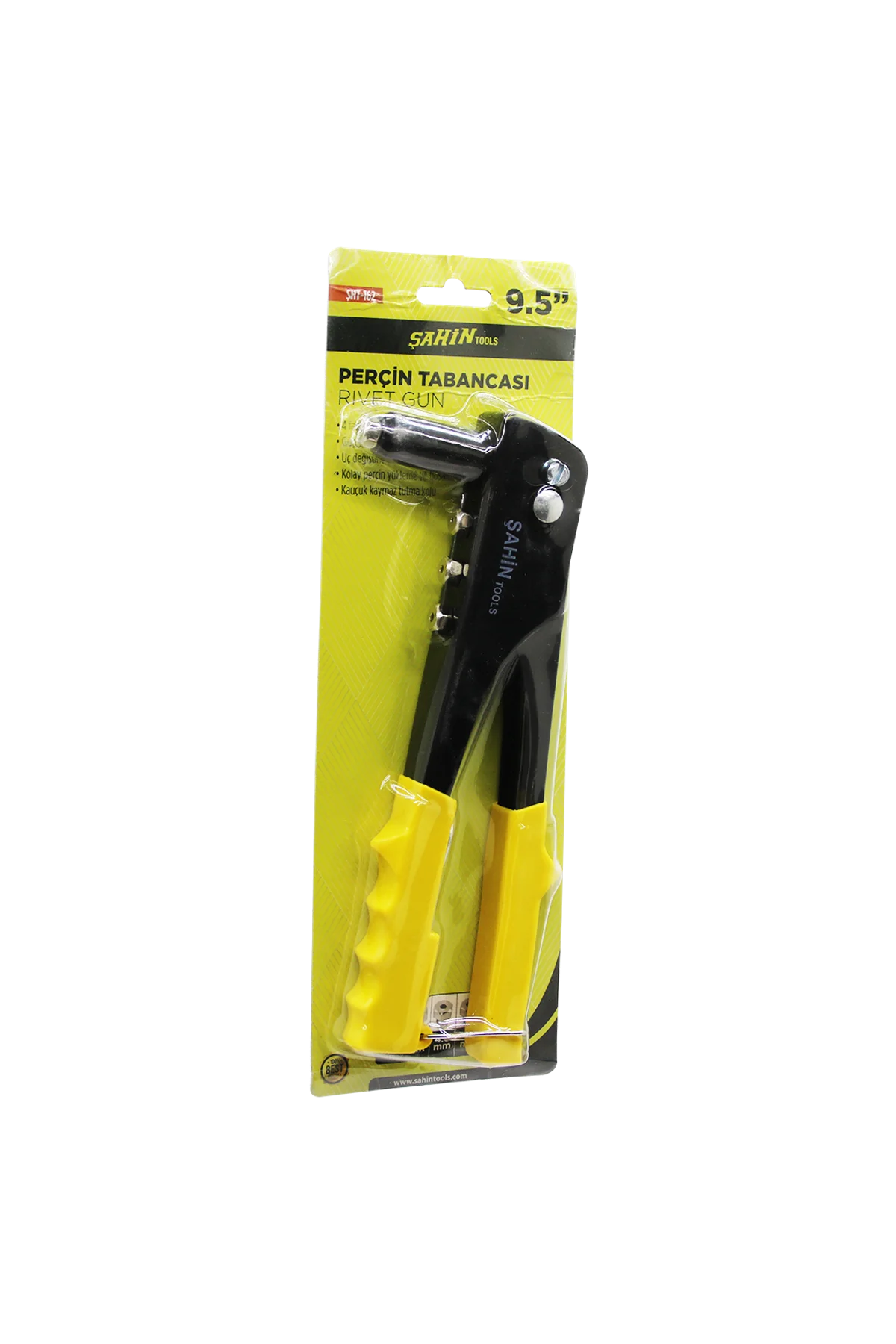 PERÇİN TABANCA MAKİNE SETİ 9.5&amp;apos;&amp;apos; - 2.4-3.2-4-4.8 SIZE