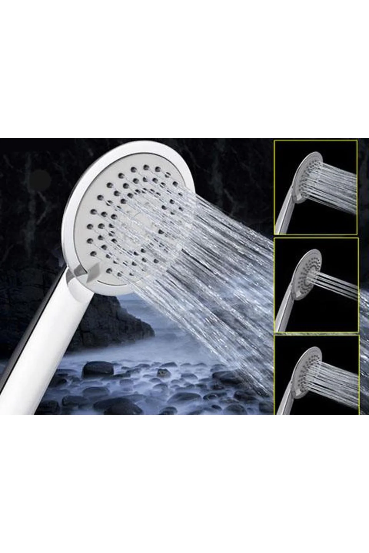 Terapi Etkili 5 Fonksiyonlu Duş Başlığı Seti - Just Cheap Store Görsel 4