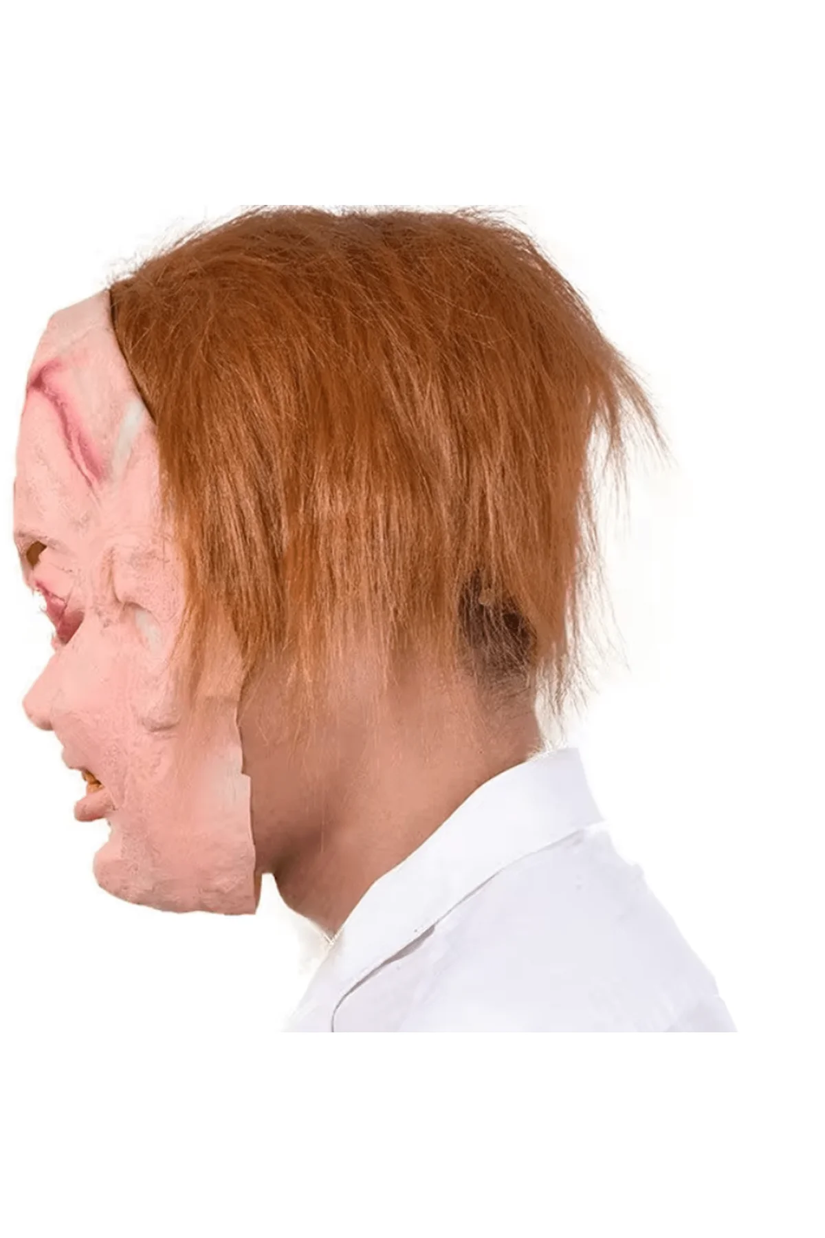 Çaki Maskesi Kahverengi Saçlı LateEt Chucky Çaki Maskesi - Just Cheap Store Görsel 2
