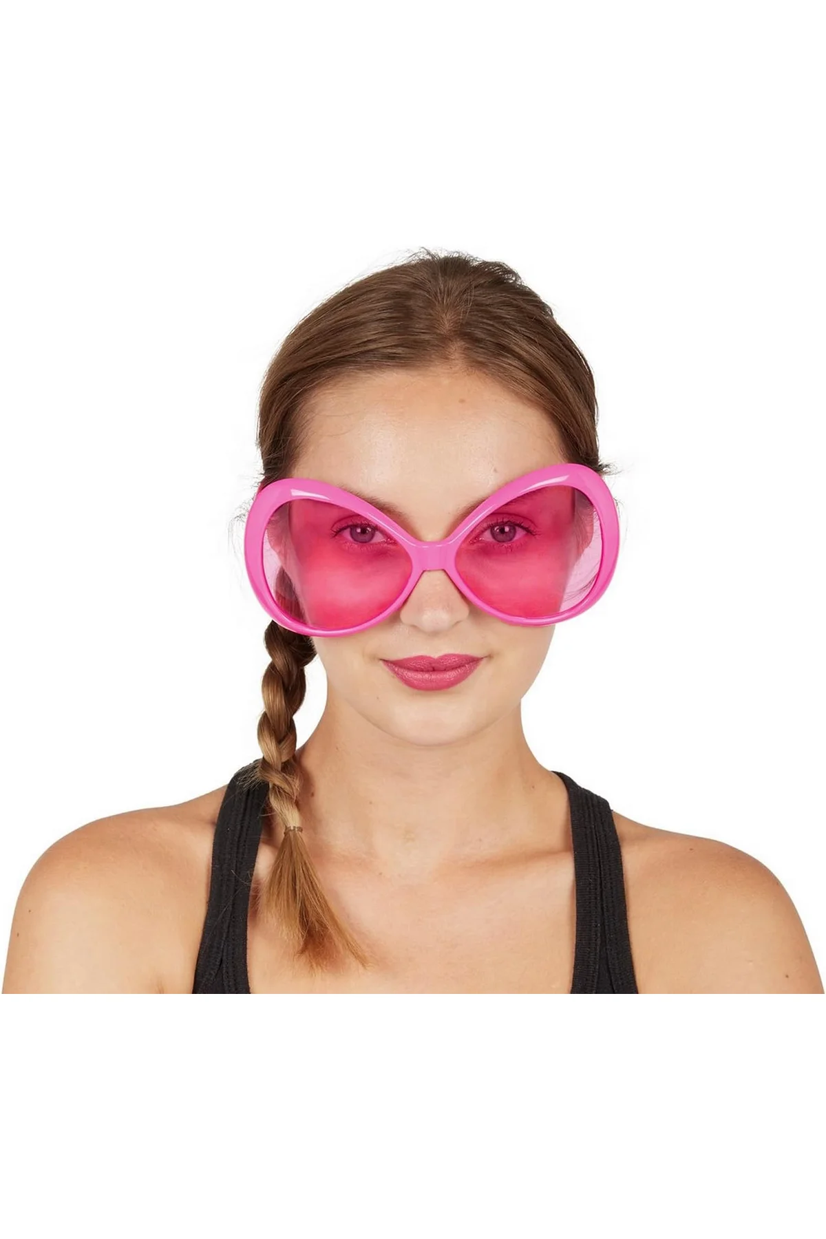 Pembe Renk Yeşilçam Nostalji 80li Yıllar 90lı Yıllar Parti Gözlüğü - Just Cheap Store Görsel 2