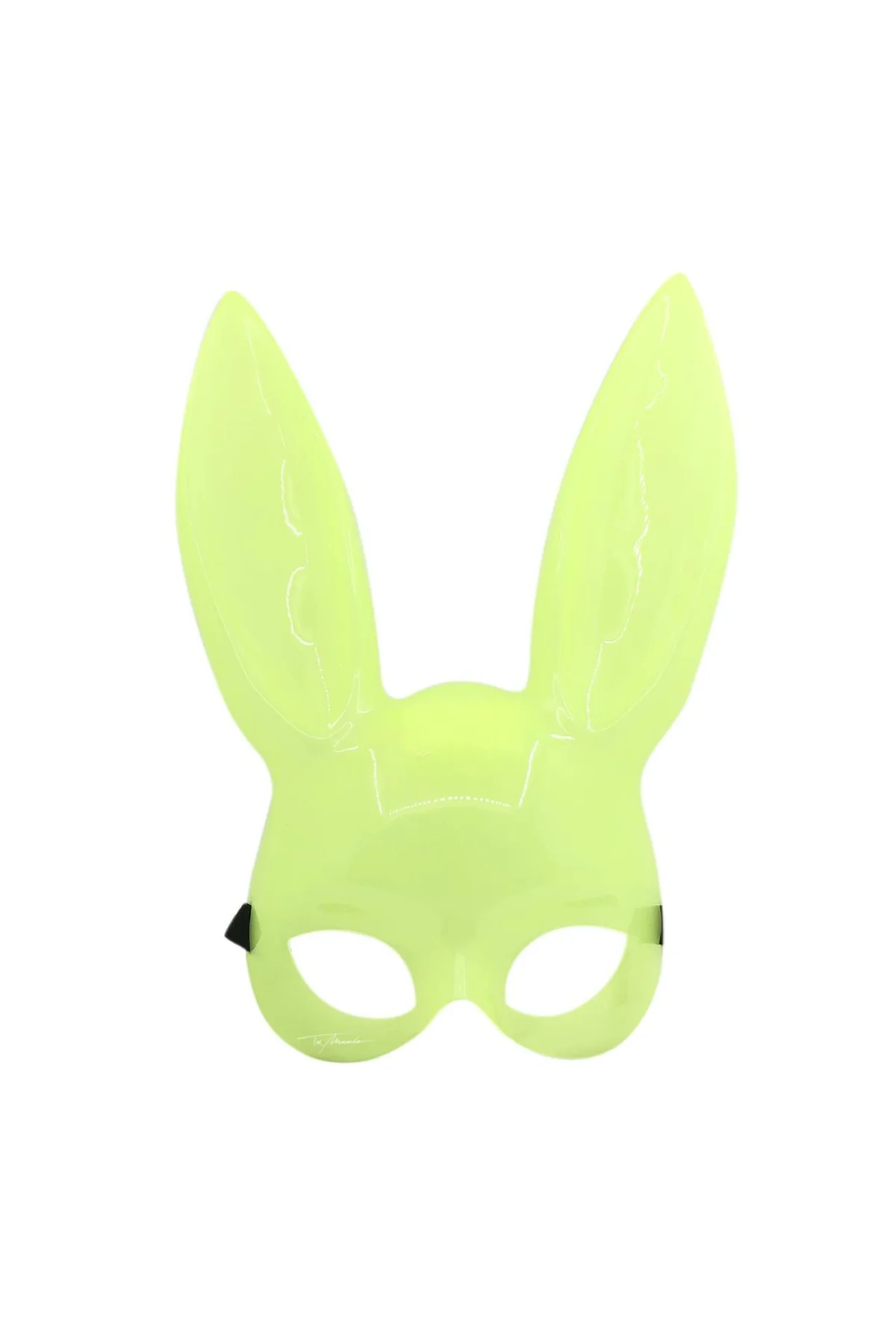 Karanlıkta Yanan Glow Floresan Tavşan Maskesi 32x22 cm - Just Cheap Store Görsel 4