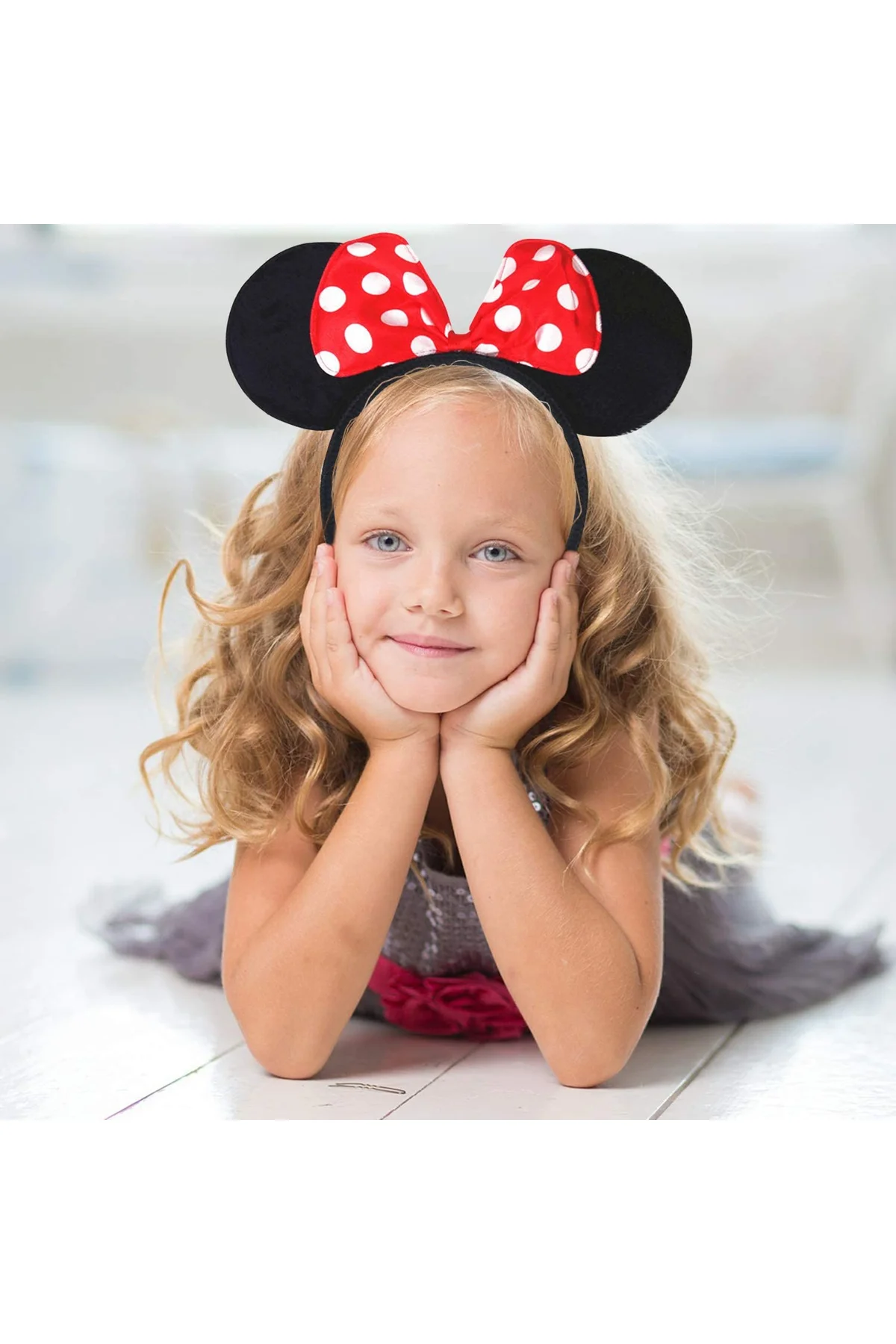 Minnie Mouse Taç Fare Tacı Kafa Bandı
