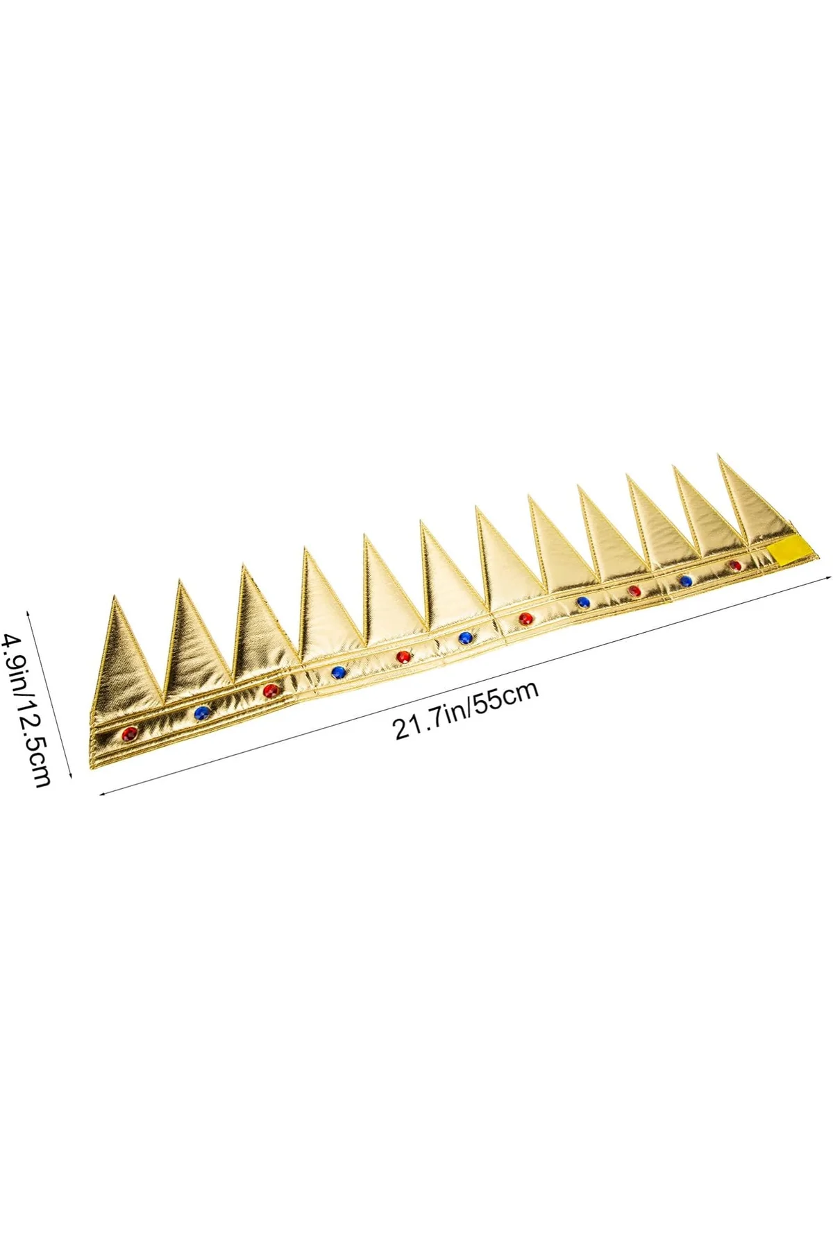 Altın Renk Eva Yumuşak Kral Kraliyet Tacı Yetişkin Çocuk Uyumlu 55 cm - Just Cheap Store Görsel 4