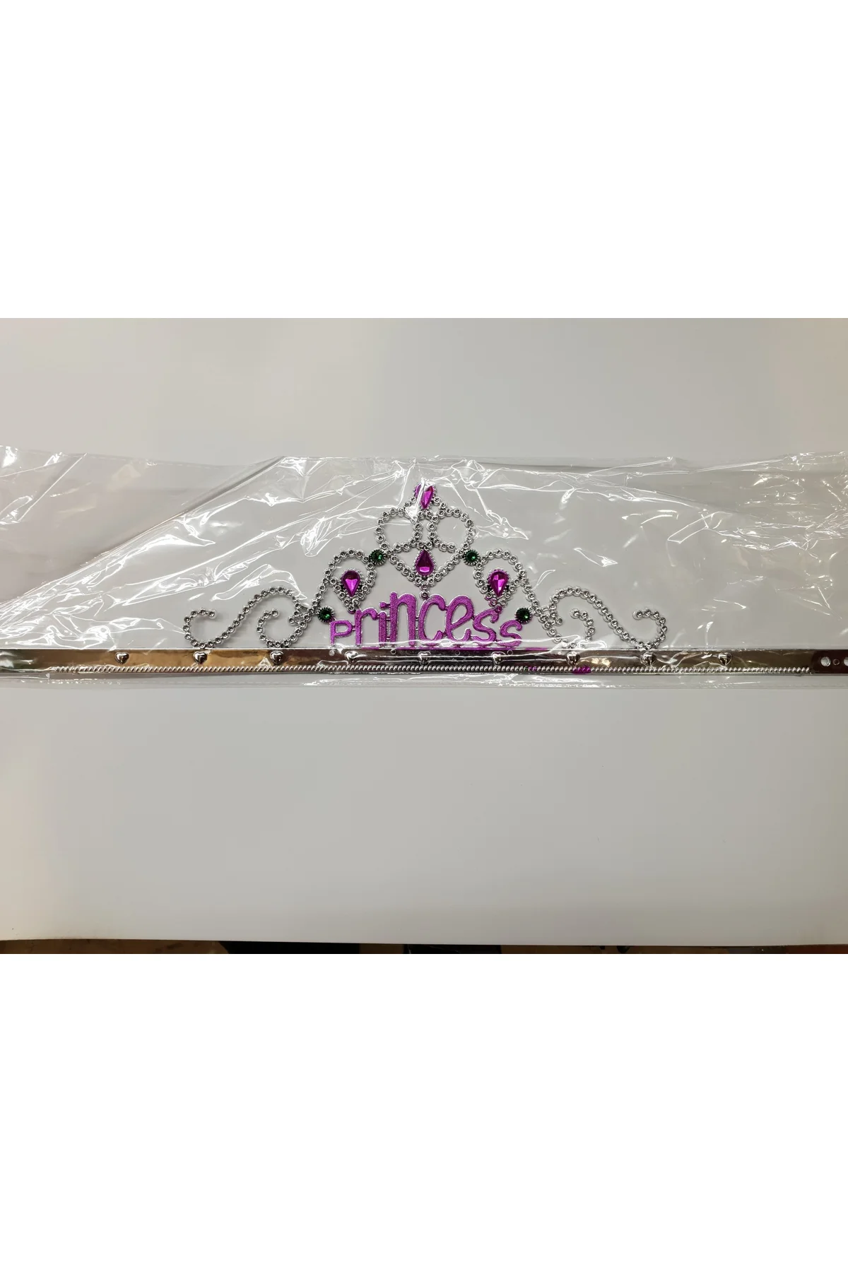 Gümüş Renk Prenses Yazılı Parti Tacı 60 cm - Just Cheap Store Görsel 2