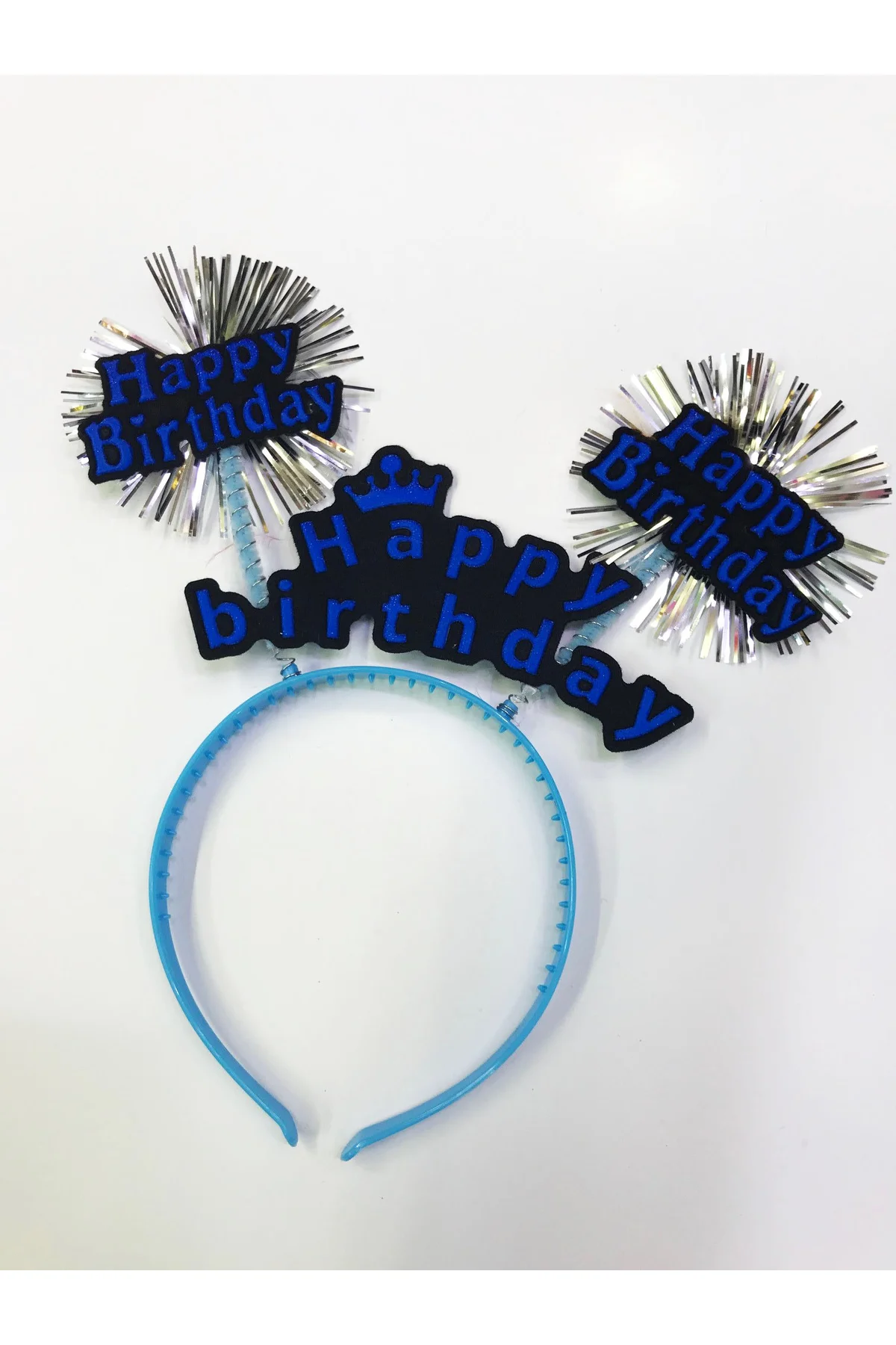 Happy Birthday Neon Renk Doğum Günü Tacı 12 Adet - Just Cheap Store Görsel 4