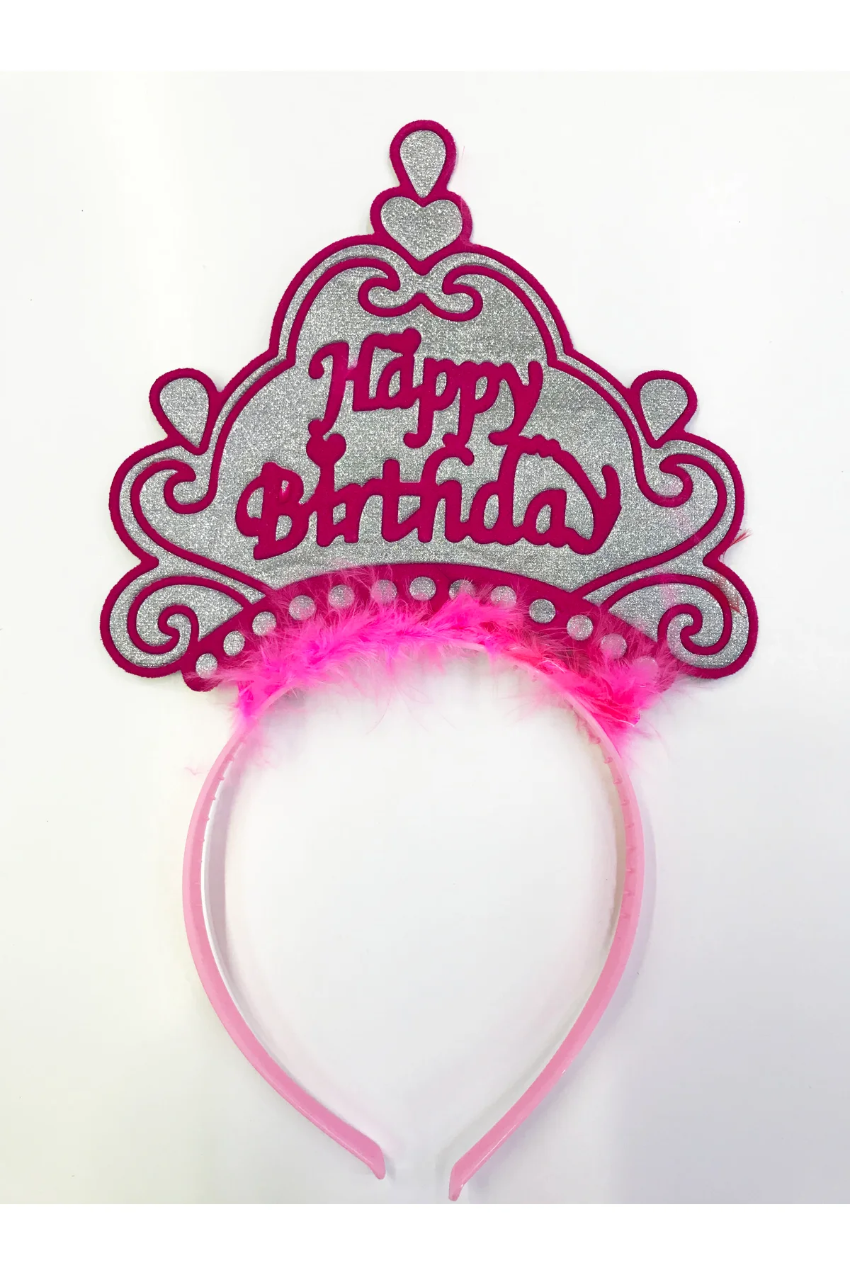 Happy Birthday Yazılı Neon Renk Taç 12 Adet - Just Cheap Store Görsel 5