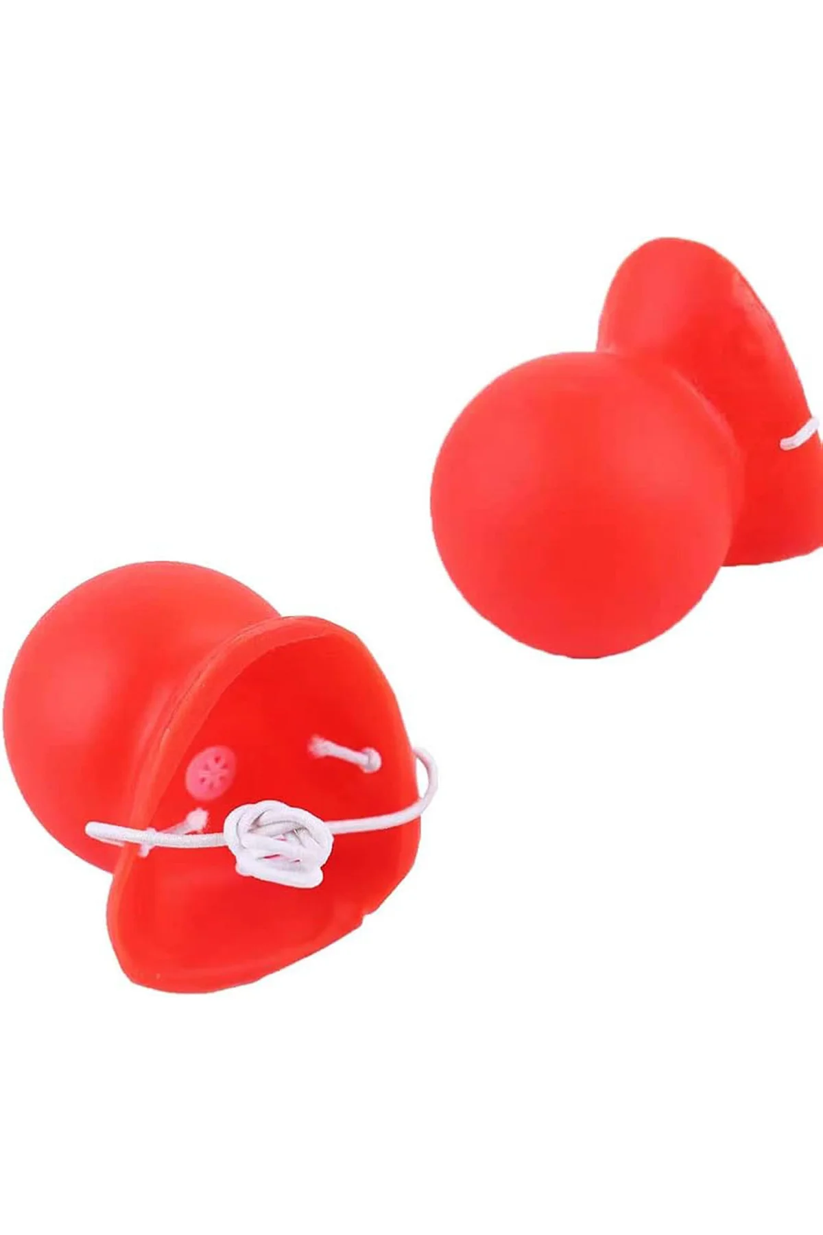 Kırmızı Renk Lastikli Ses Çıkaran Palyaço Burnu (4741) - Just Cheap Store Görsel 4