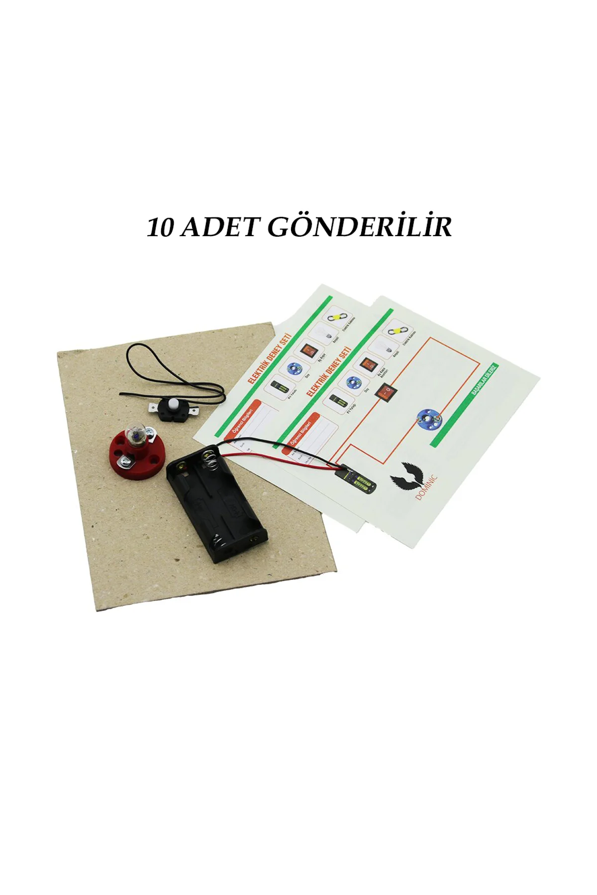 10 ADET ELEKTRİK DENEY SETİ (4741) - Just Cheap Store Görsel 2