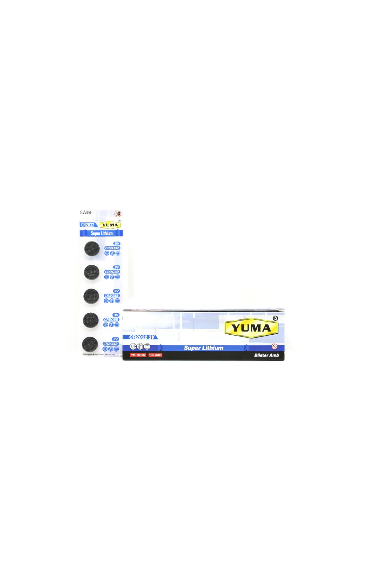 CR-2032 PARA PİL LİTYUM 3V 5Lİ KART YM-92032 (4741)