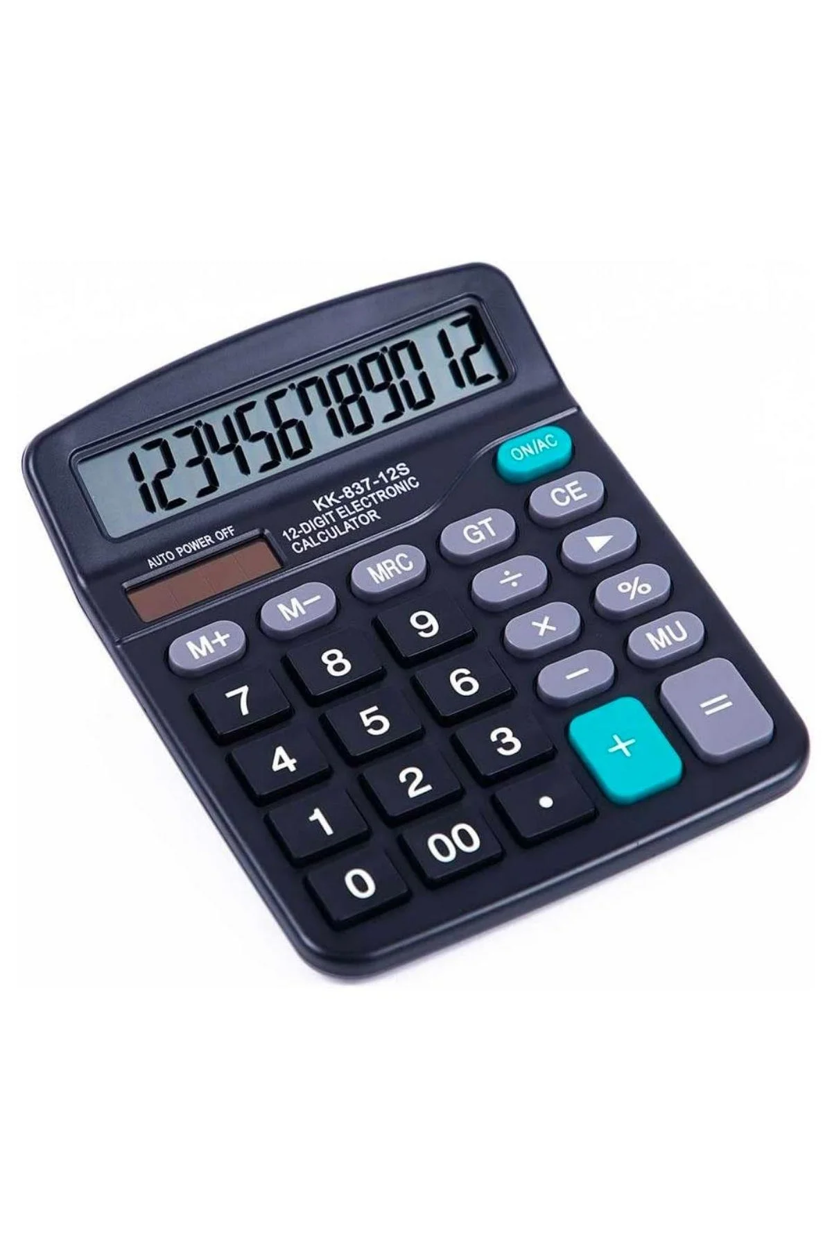 Standart Fonksiyonlu 12 Haneli Geniş LCD Ekran,Pill Masaüstü Hesap Makinesi (4741) - Just Cheap Store Görsel 4