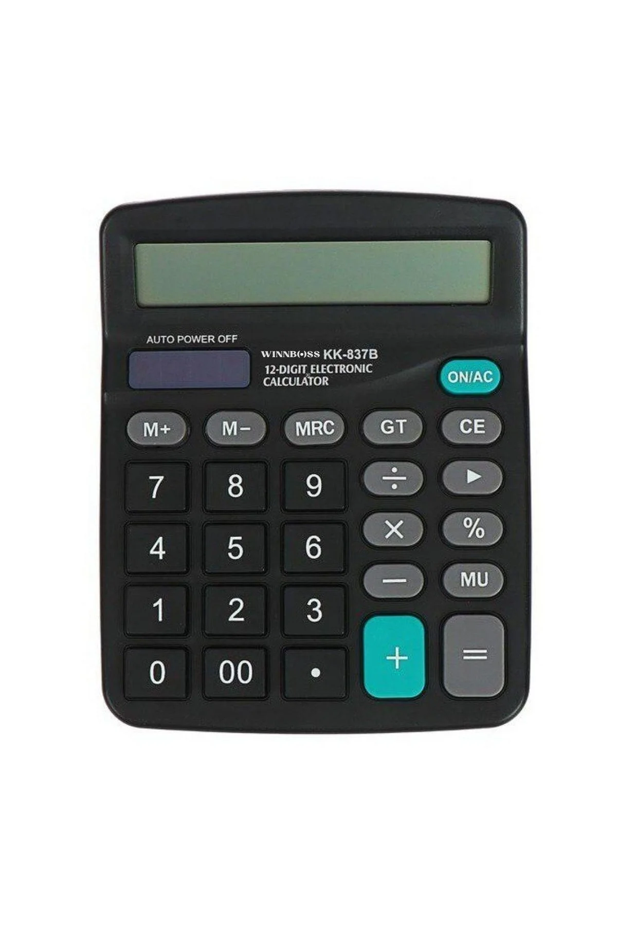 Standart Fonksiyonlu 12 Haneli Geniş LCD Ekran,Pill Masaüstü Hesap Makinesi (4741)