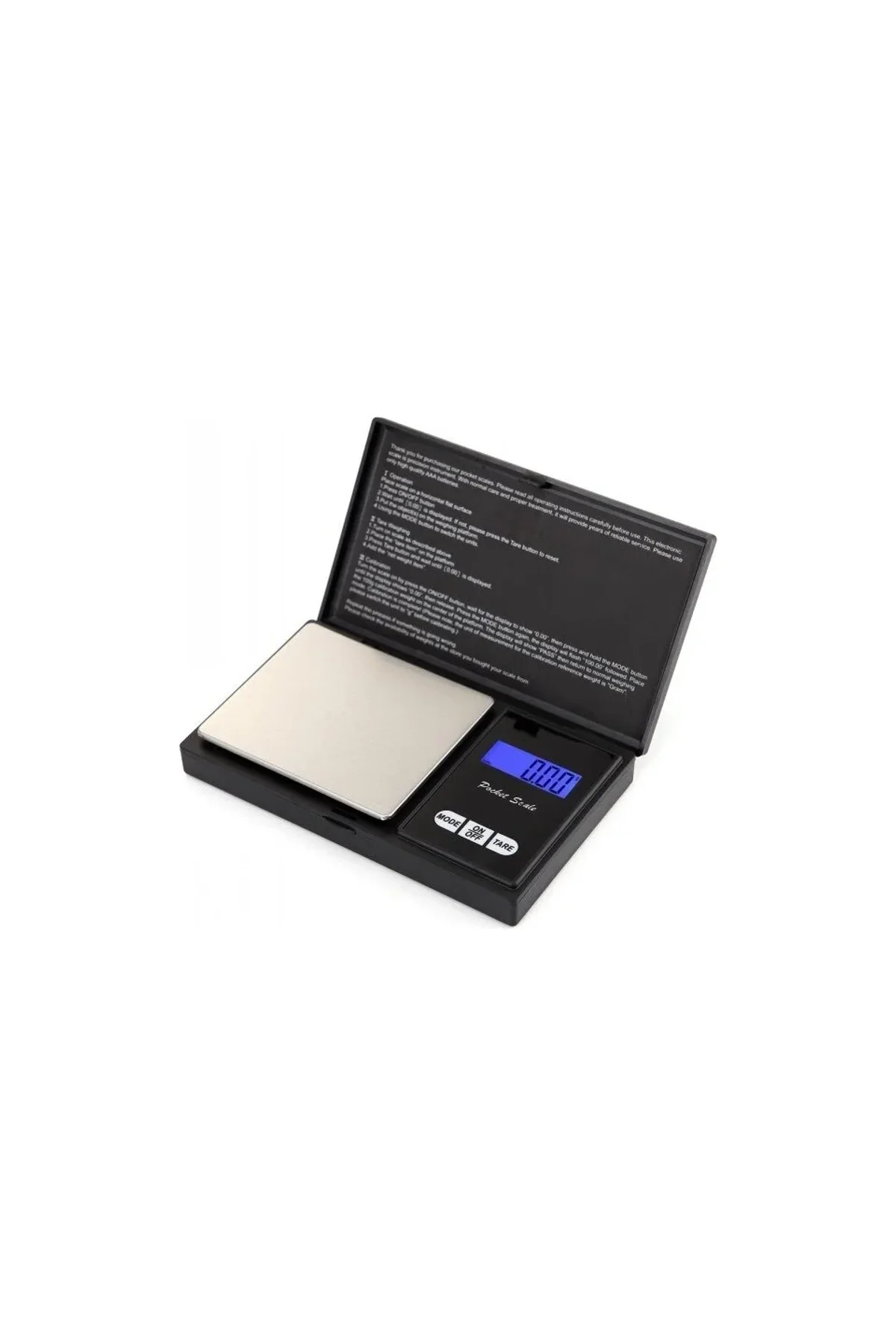 Professional Hassas Terazi 500 gram Kapasiteli 0.1 Hassasiyetli Dijital Kapaklı Tartı (4741) - Just Cheap Store Görsel 4