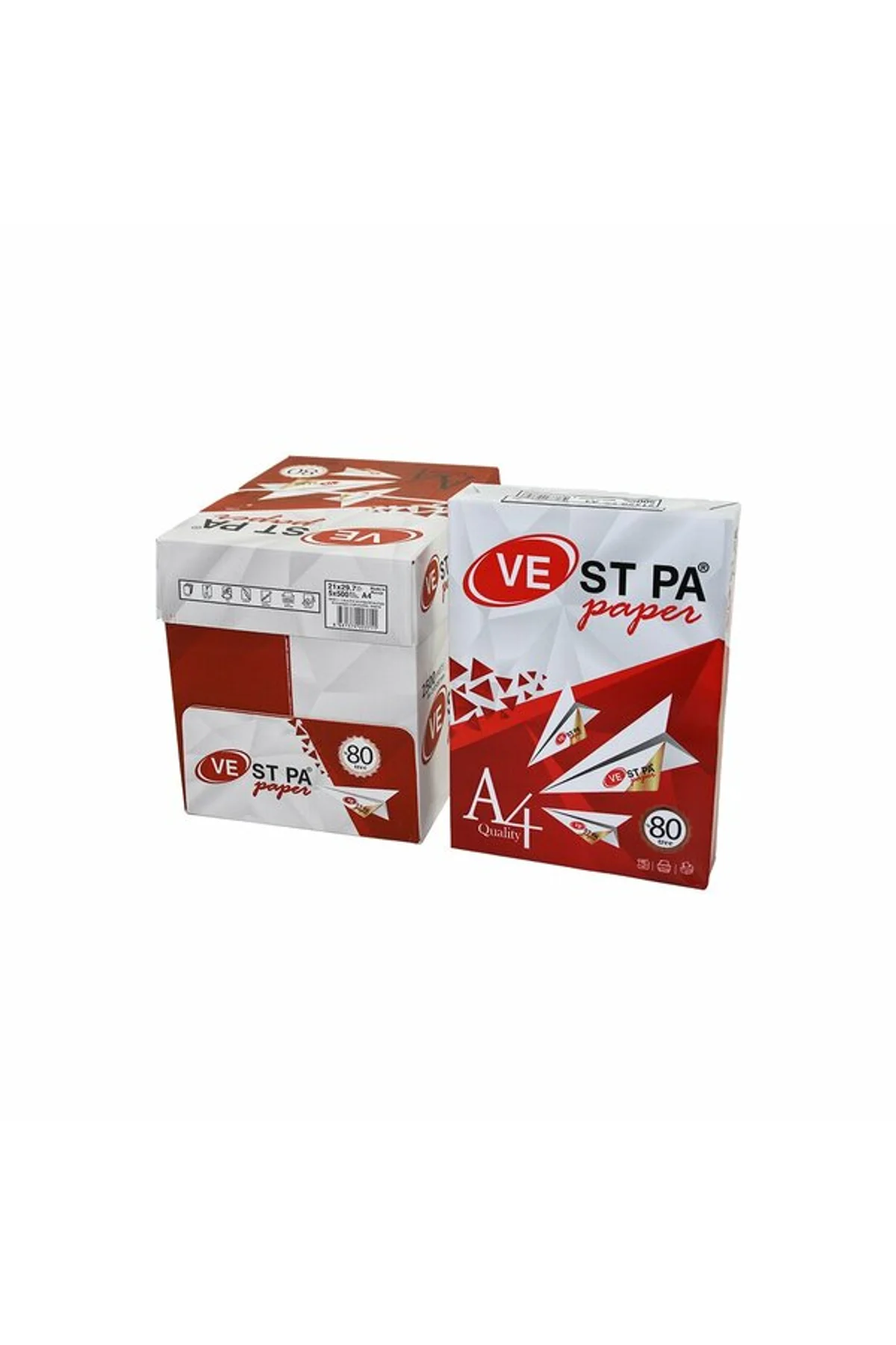 VE STPA OFFICE PAPER A4 FOTOKOPİ KAĞIT 2500LÜ 210X297MM (4741) - Just Cheap Store Görsel 2