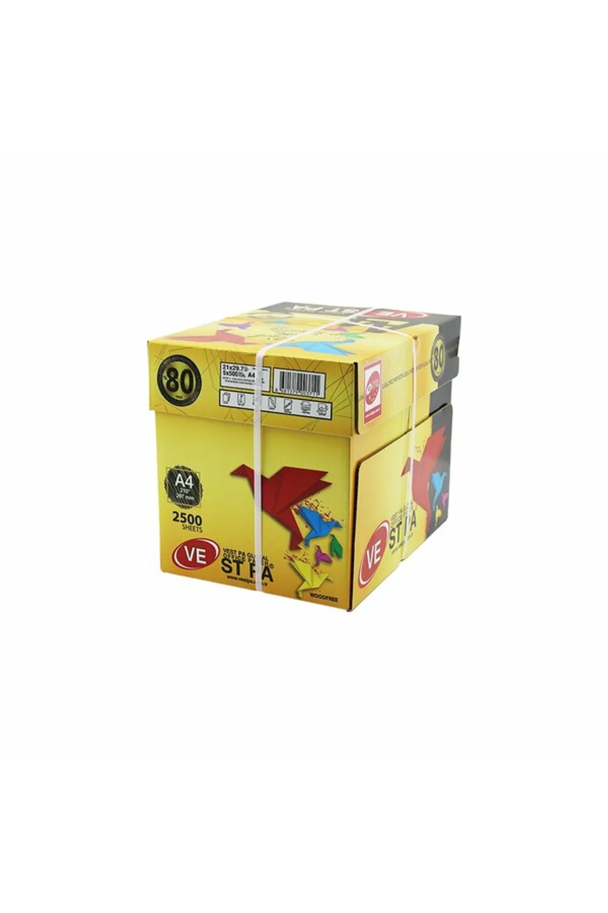 VE STPA OFFICE PAPER A4 FOTOKOPİ KAĞIT 2500LÜ 210X297MM (4741)