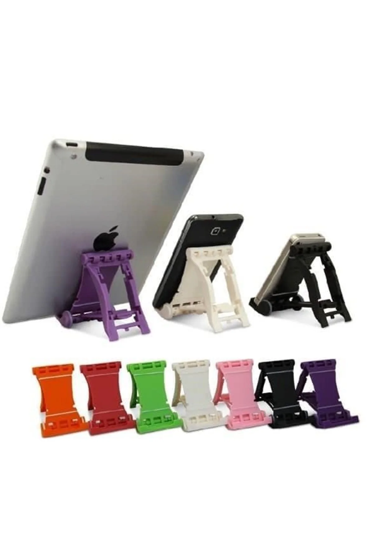 Cep Tefonu Tablet Standı Mini Masaüstü Telefon Tutucu Aparat (4741) - Just Cheap Store Görsel 3