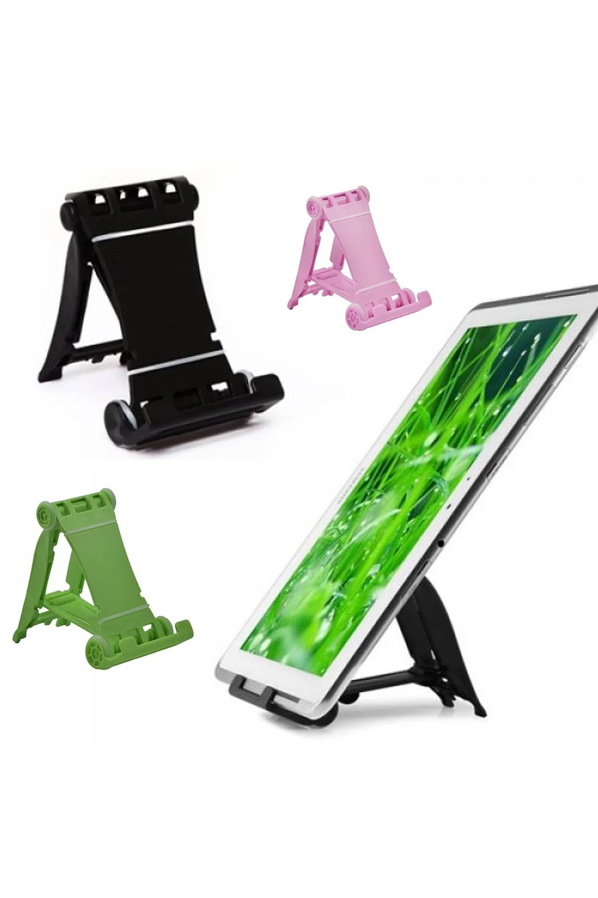 Cep Tefonu Tablet Standı Mini Masaüstü Telefon Tutucu Aparat (4741) - Just Cheap Store Görsel 4