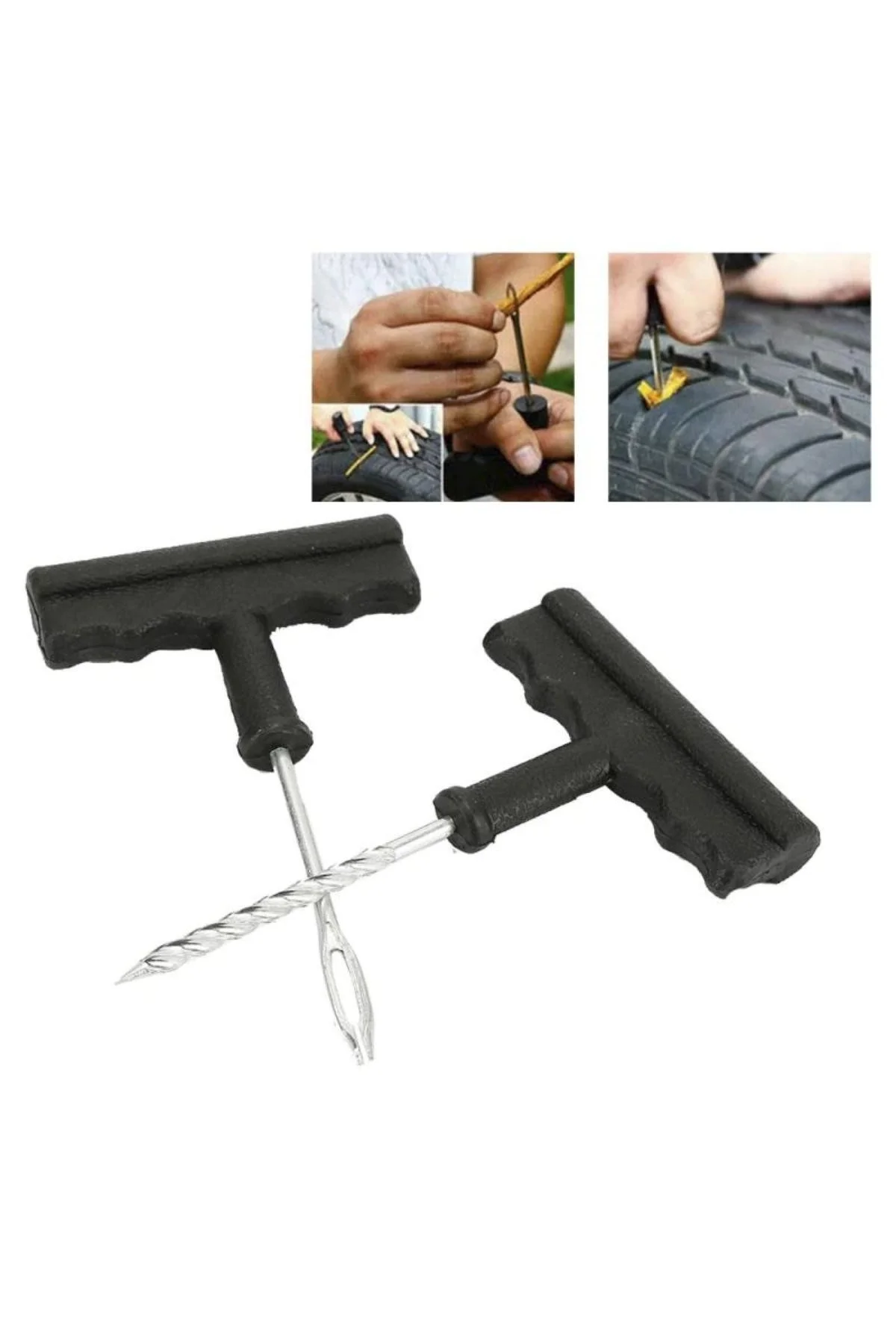 6 Parça Araba Motosiklet Otomobil Bisiklet Lastik Tamir Kiti Araç Bakım Seti (4741) - Just Cheap Store Görsel 2