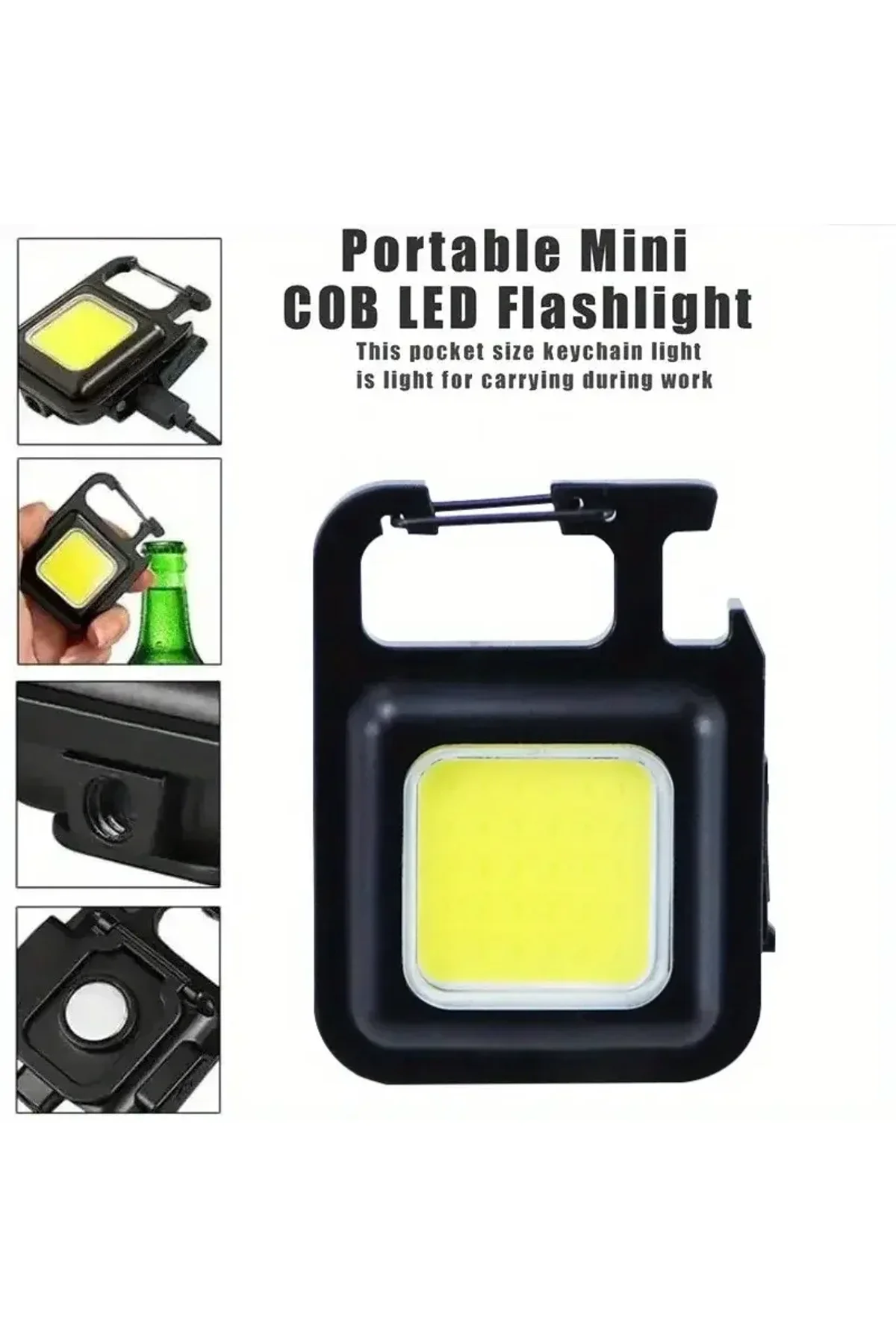 Anahtarlıklı Fener Fener Cob Led (4741)