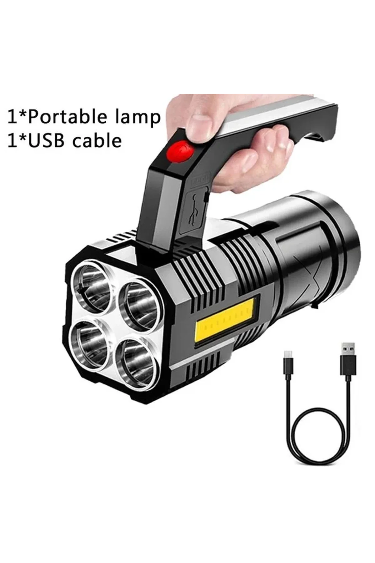 El Feneri Usb Şarjlı (4741)