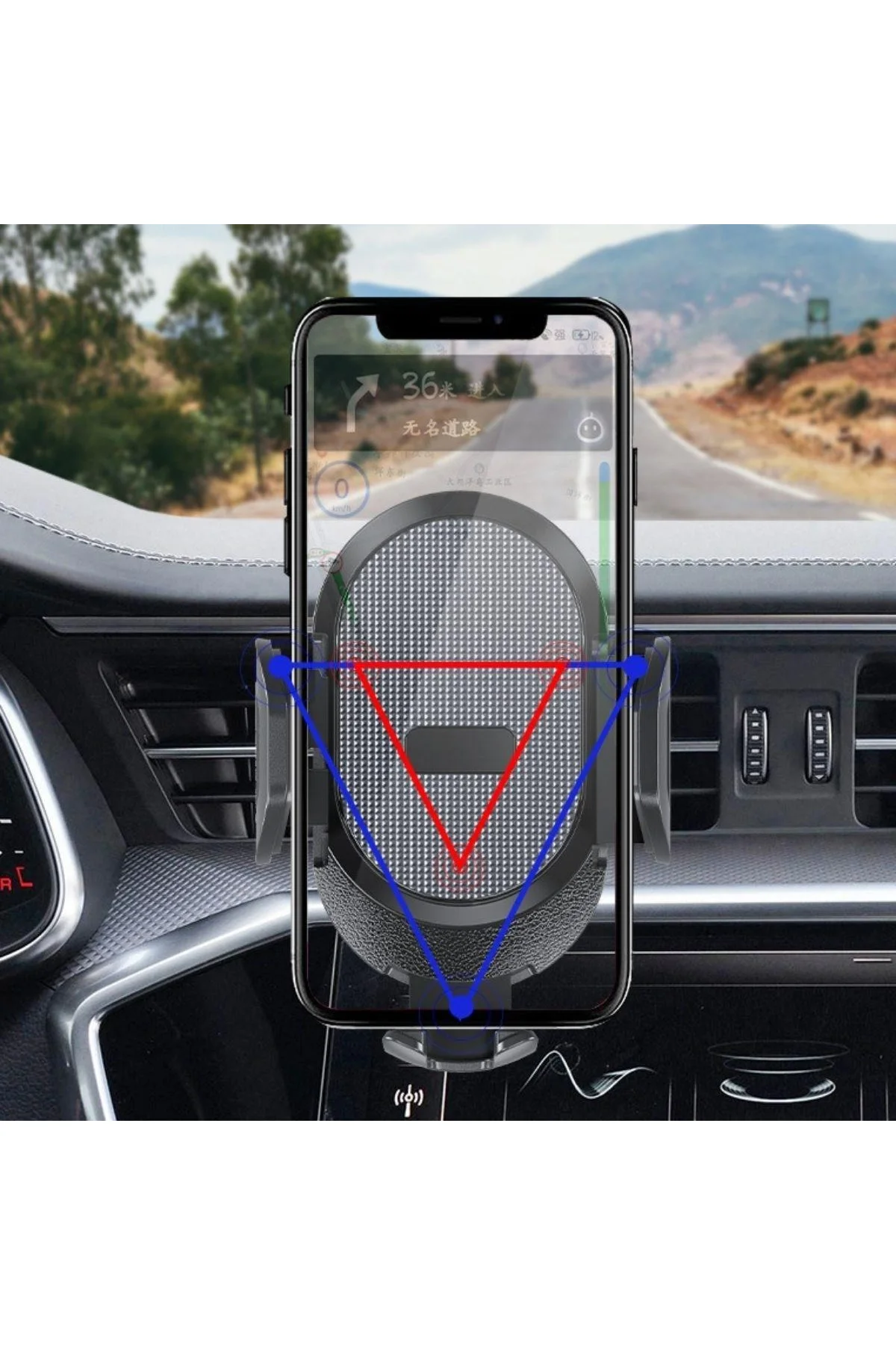 Güçlü Vantuzlu Araç İçi Konsol Üstü Telefon Tutucu Aparat - Just Cheap Store Görsel 4