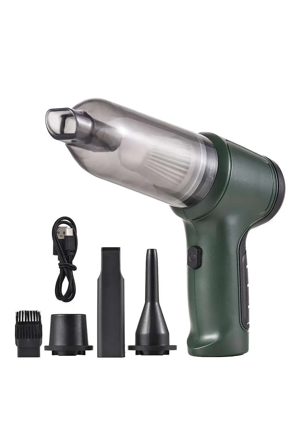 Şarj Edilebilir El Tipi Çok Fonksiyonlu Araç ve Ev Süpürgesi JB-107 (4741) - Just Cheap Store Görsel 2