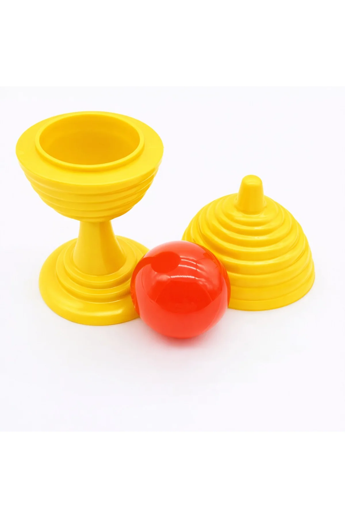 Sarı Renk Sihirli Kupa Top Kaybetme Oyunu 7 cm (4741) - Just Cheap Store Görsel 3